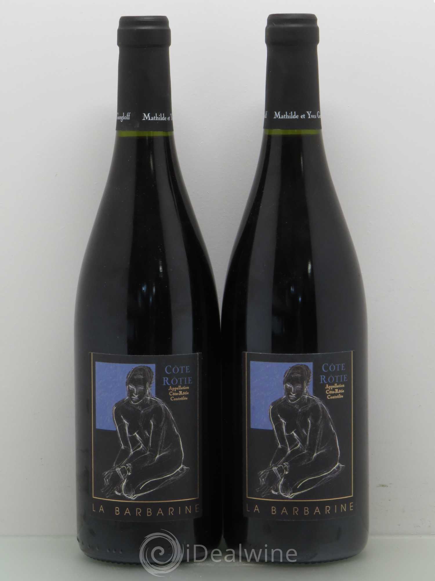 Côte-Rôtie La Barbarine Gangloff (Domaine) 2010 - Lot de 2 bouteilles - 0