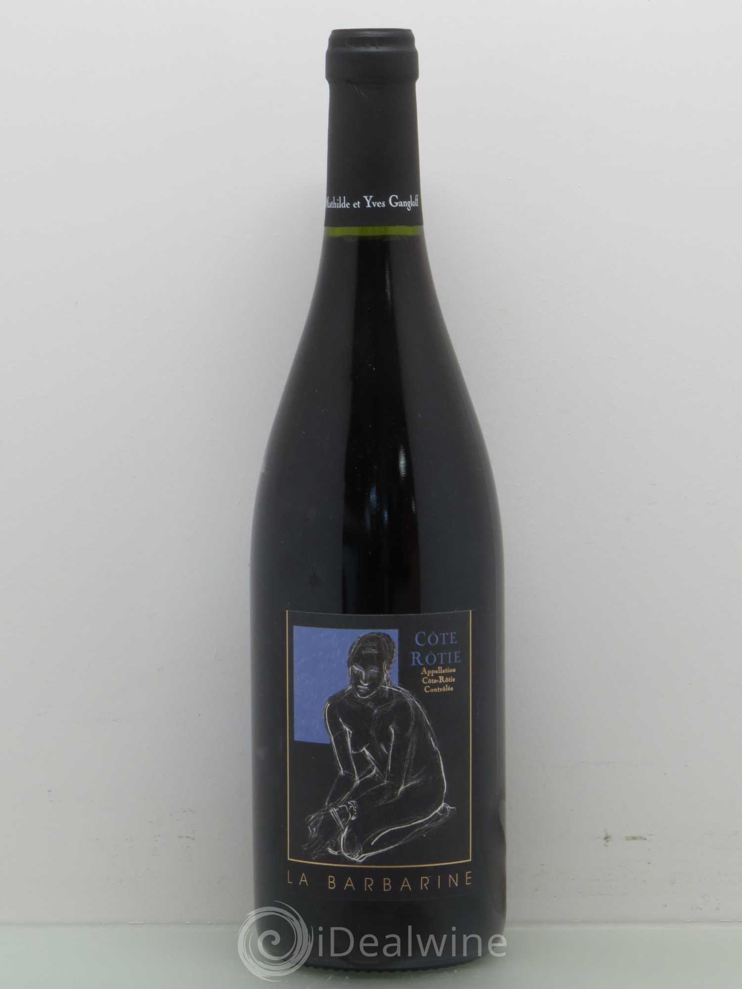 Côte-Rôtie La Barbarine Gangloff (Domaine) 2010 - Lot de 1 bouteille - 0