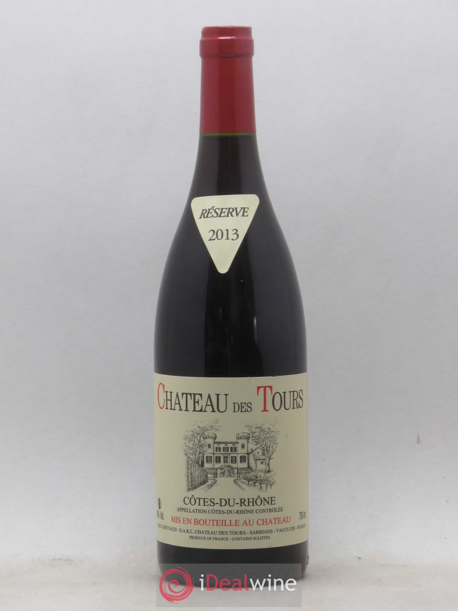 Côtes-du-Rhône Château des Tours Emmanuel Reynaud 2013 - Lot de 1 bouteille - 0