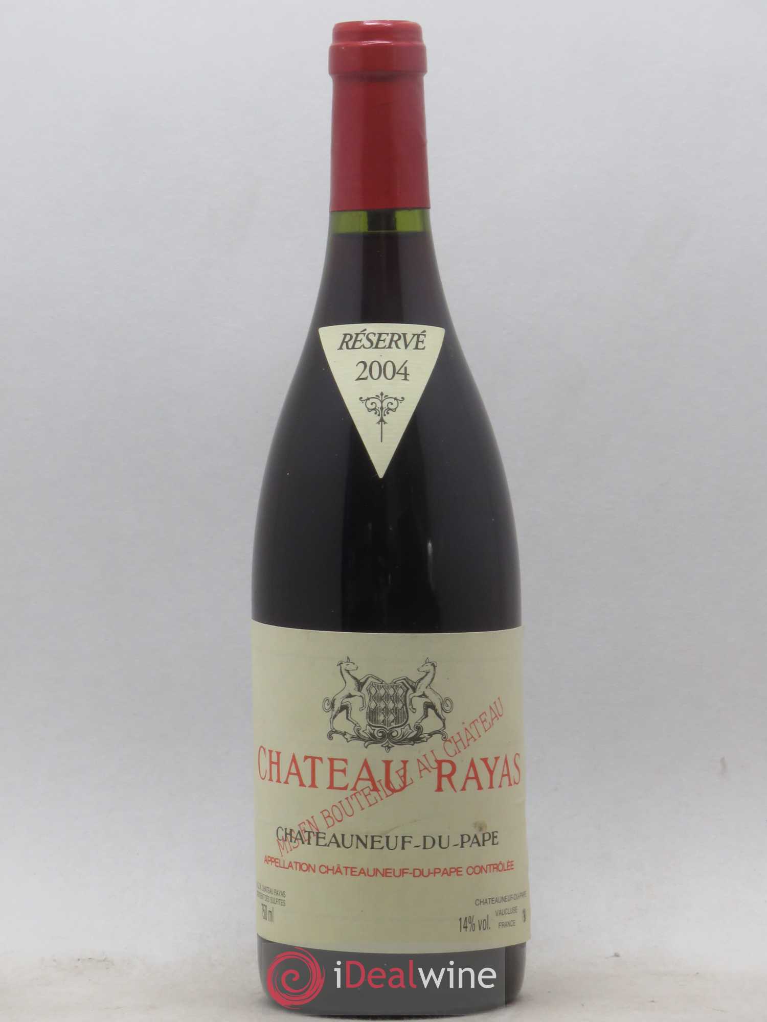 Châteauneuf-du-Pape Château Rayas Emmanuel Reynaud 2004 - Lot de 1 bouteille - 0