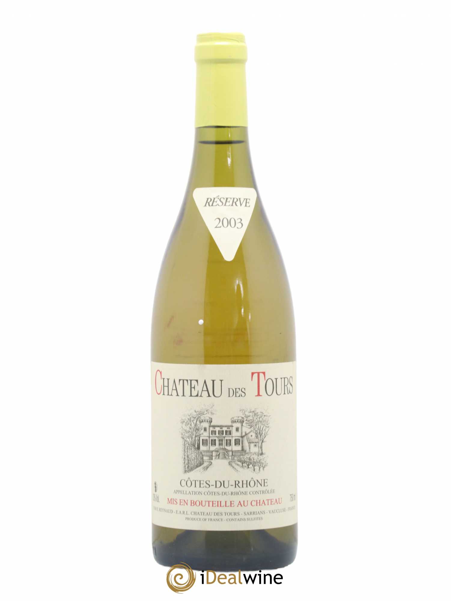 Côtes-du-Rhône Château des Tours Emmanuel Reynaud 2003 - Lot de 1 bouteille - 0