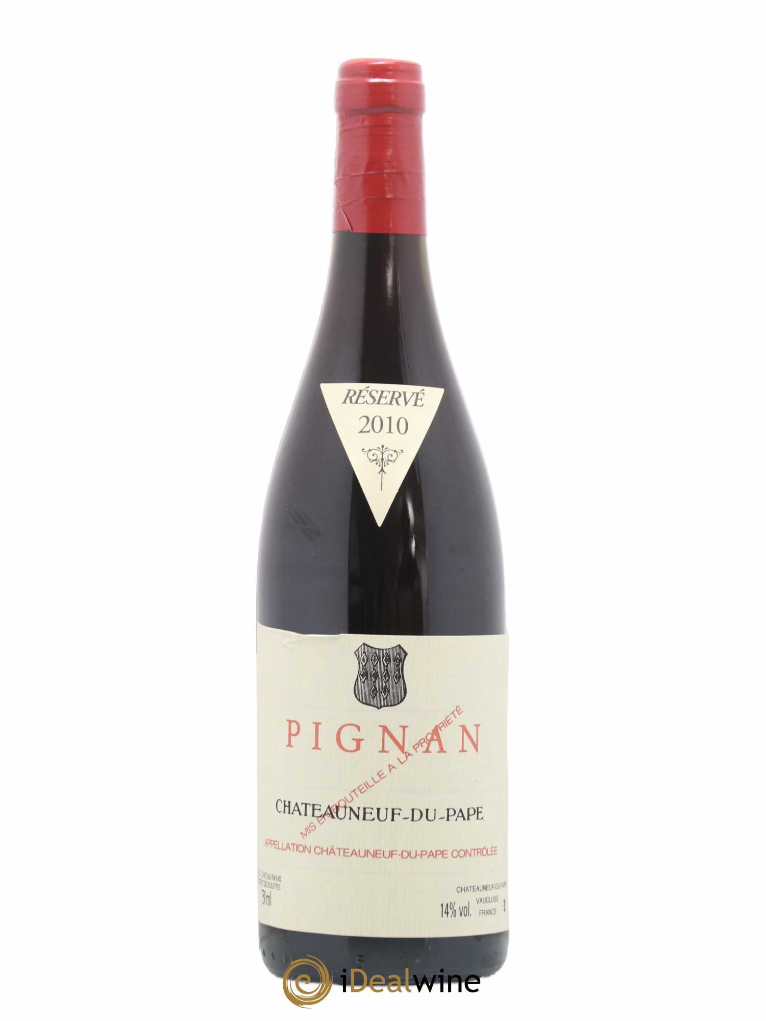 Châteauneuf-du-Pape Pignan Emmanuel Reynaud 2010 - Lot de 1 bouteille - 0