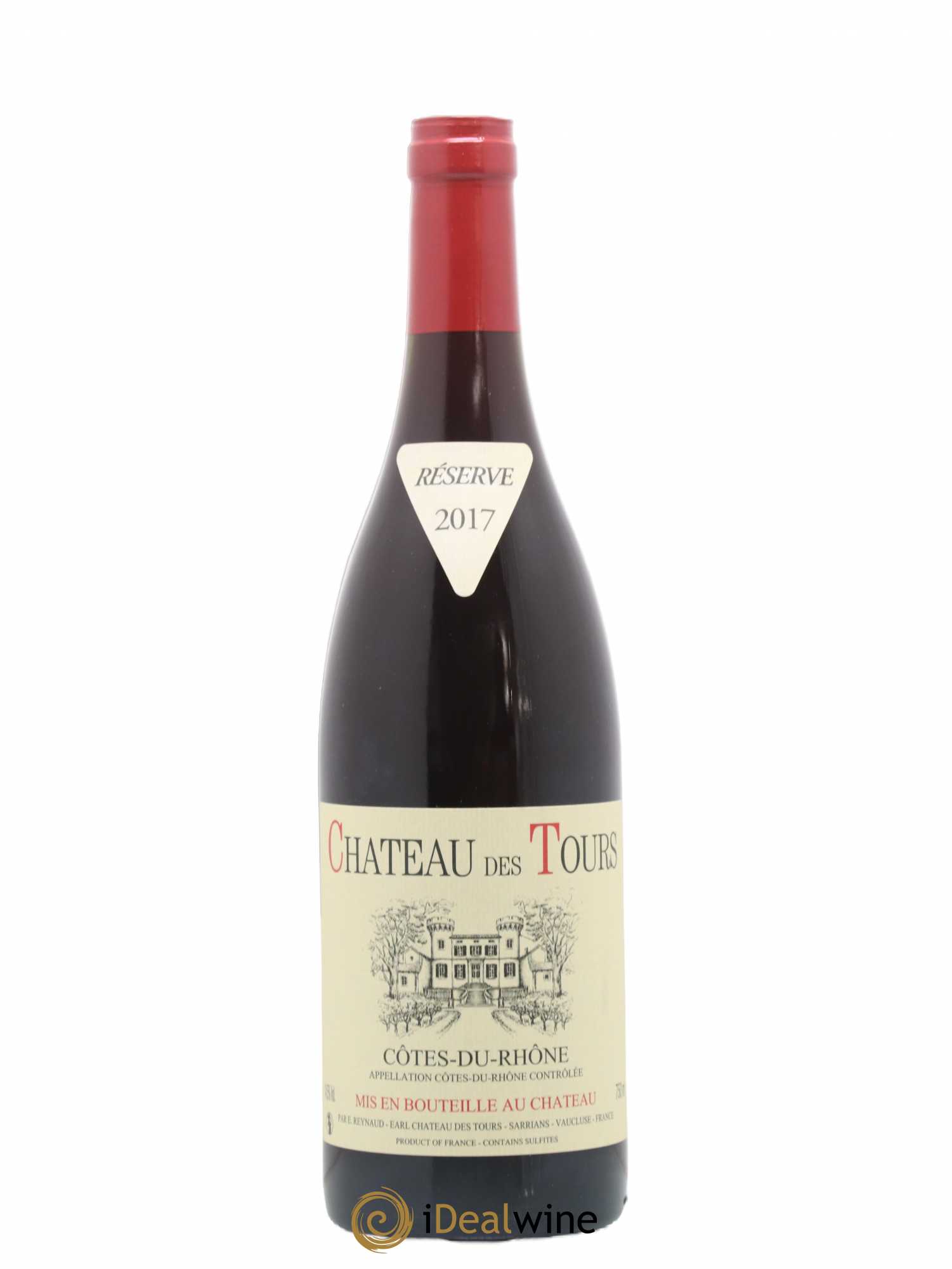 Côtes-du-Rhône Château des Tours Emmanuel Reynaud 2017 - Lot de 1 bouteille - 0