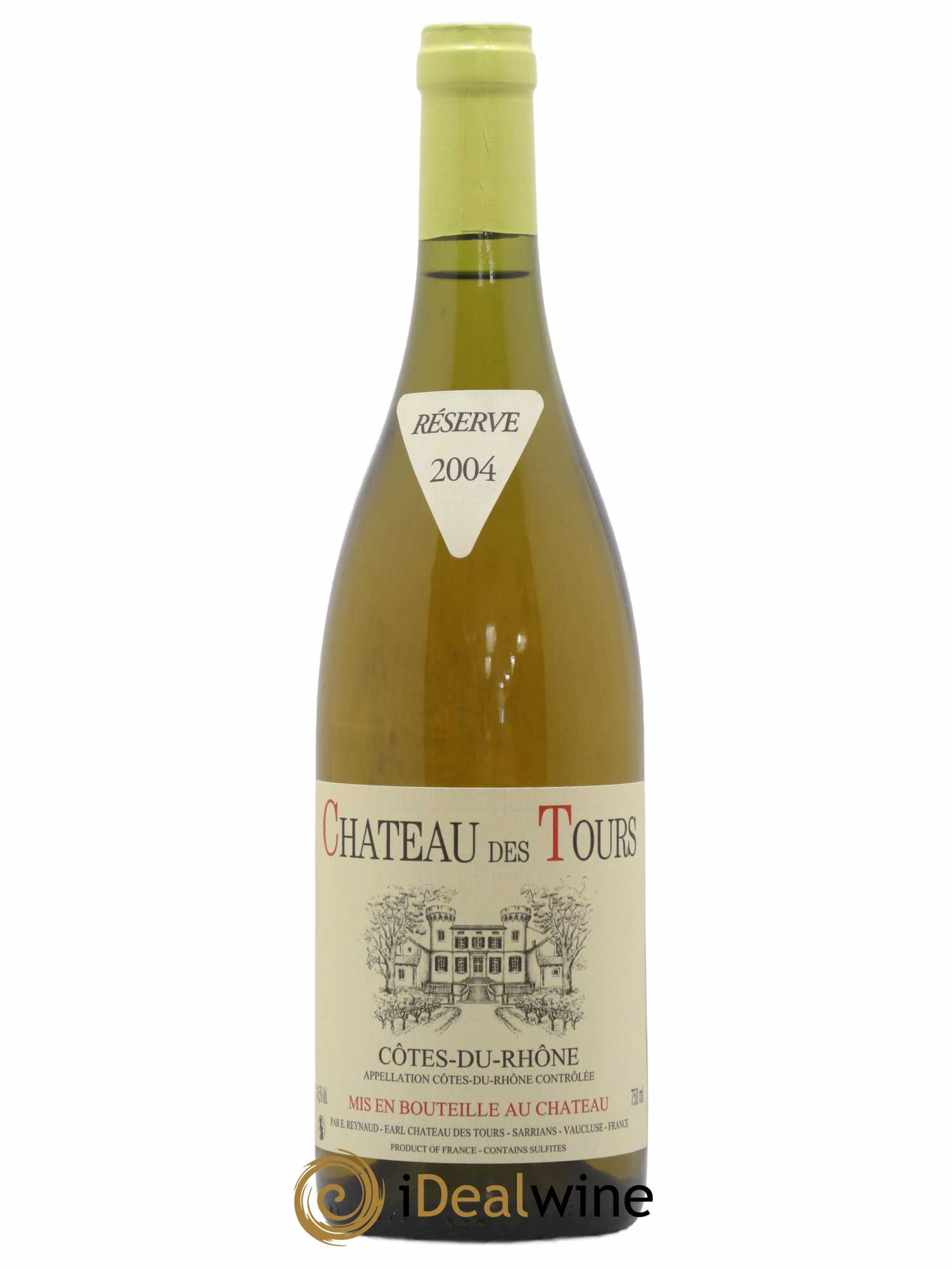 Côtes-du-Rhône Château des Tours Emmanuel Reynaud 2004 - Lot de 1 bouteille - 0