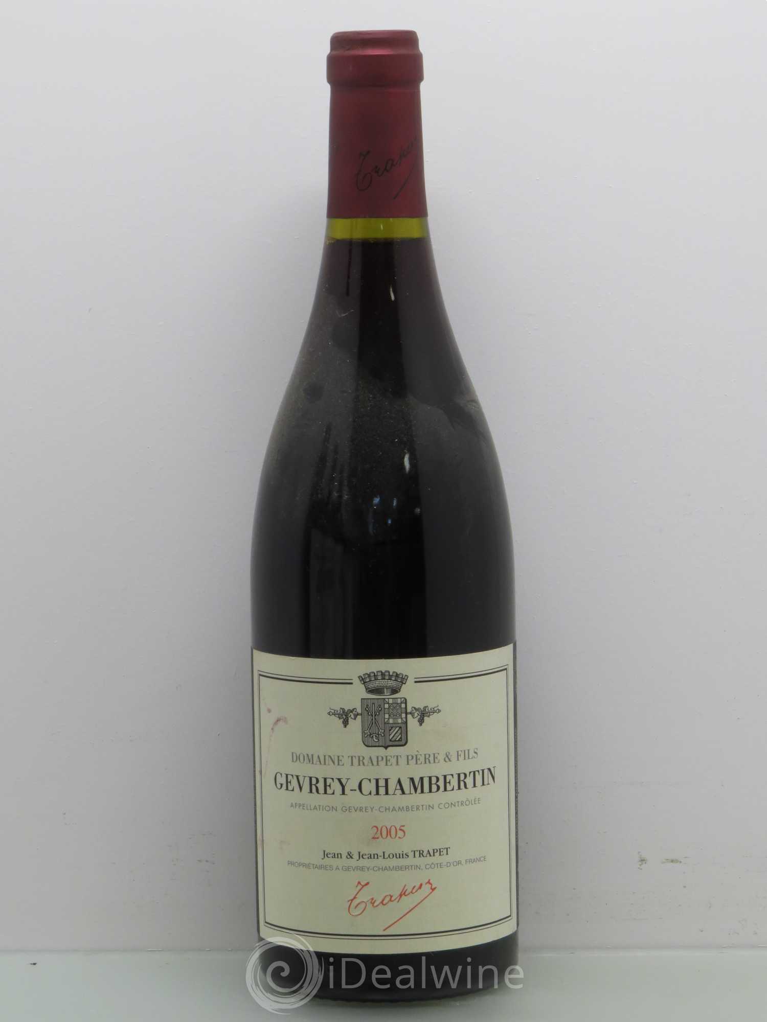 Gevrey-Chambertin Domaine Trapet 2005 - Lot de 1 bouteille - 0