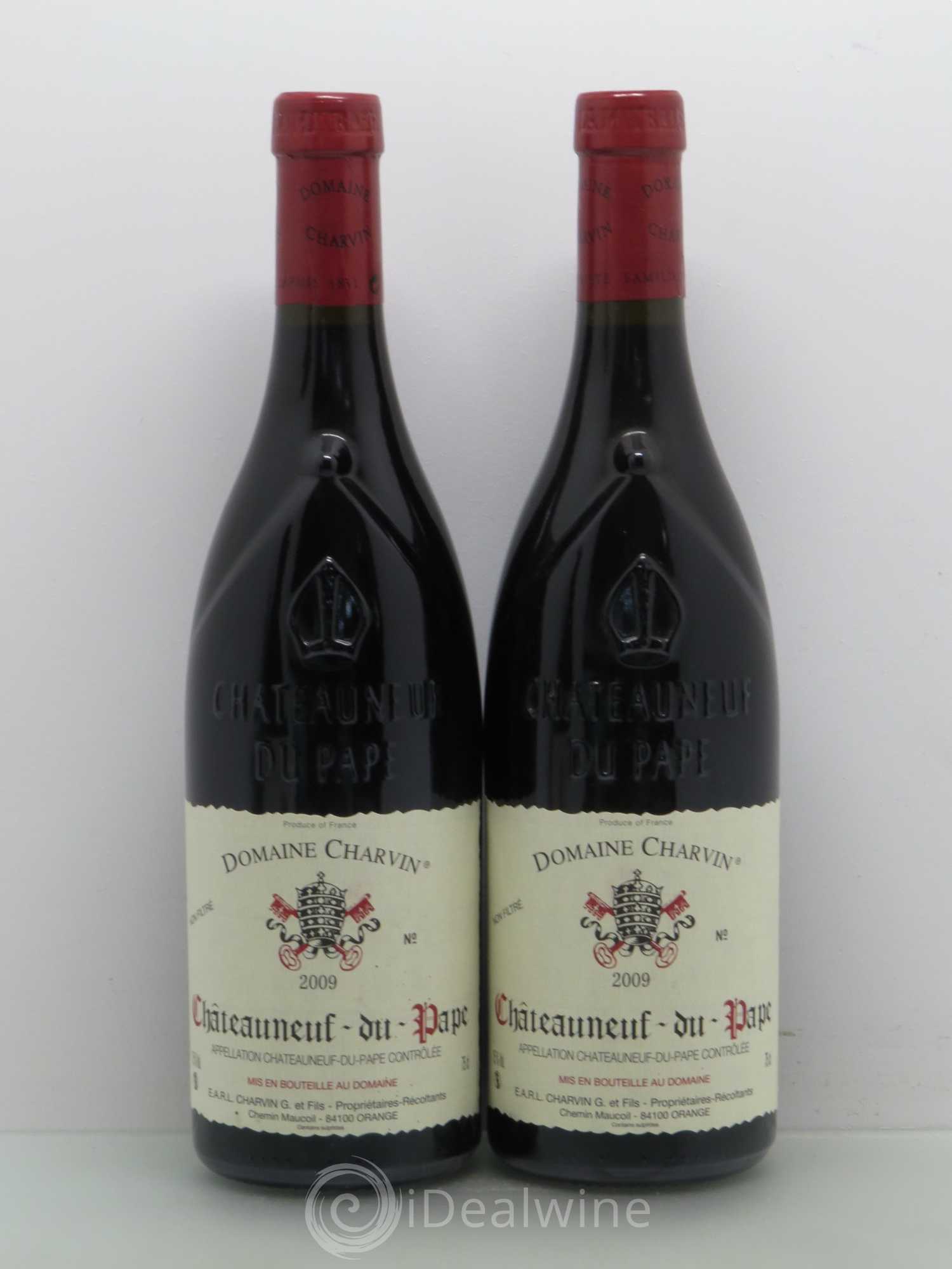 Châteauneuf-du-Pape Charvin (Domaine) 2009 - Lot de 5 bouteilles - 2