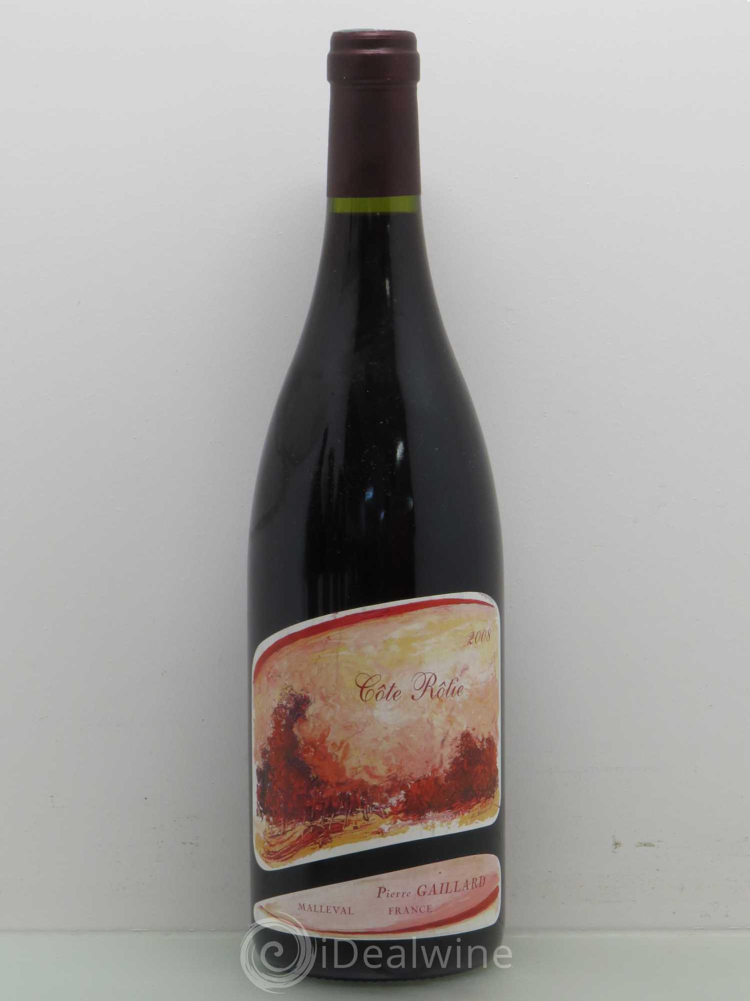 Côte-Rôtie Pierre Gaillard (sans prix de réserve) 2008 - Lot de 1 bouteille - 0
