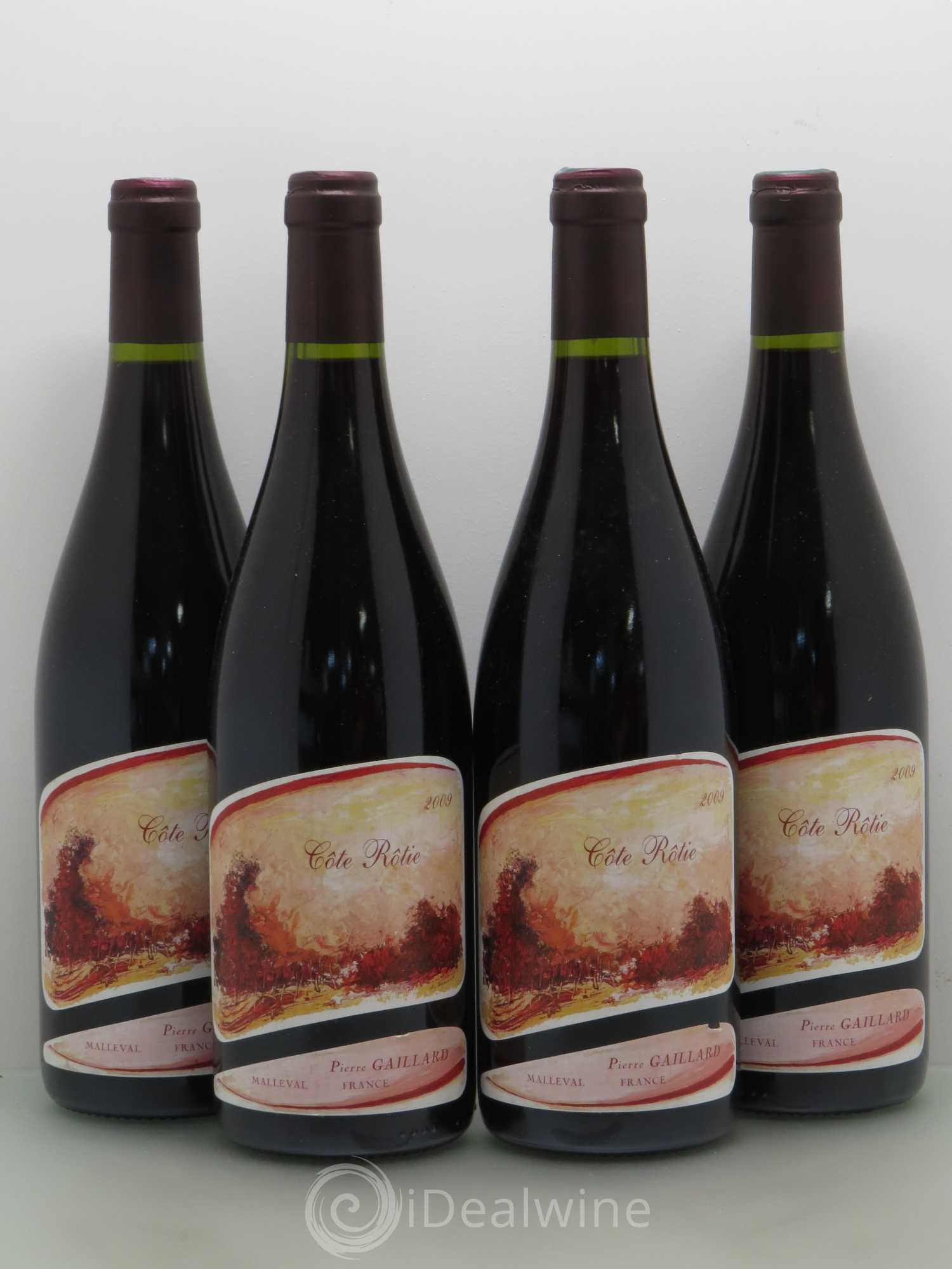 Côte-Rôtie Pierre Gaillard 2009 - Lot de 4 bouteilles - 0