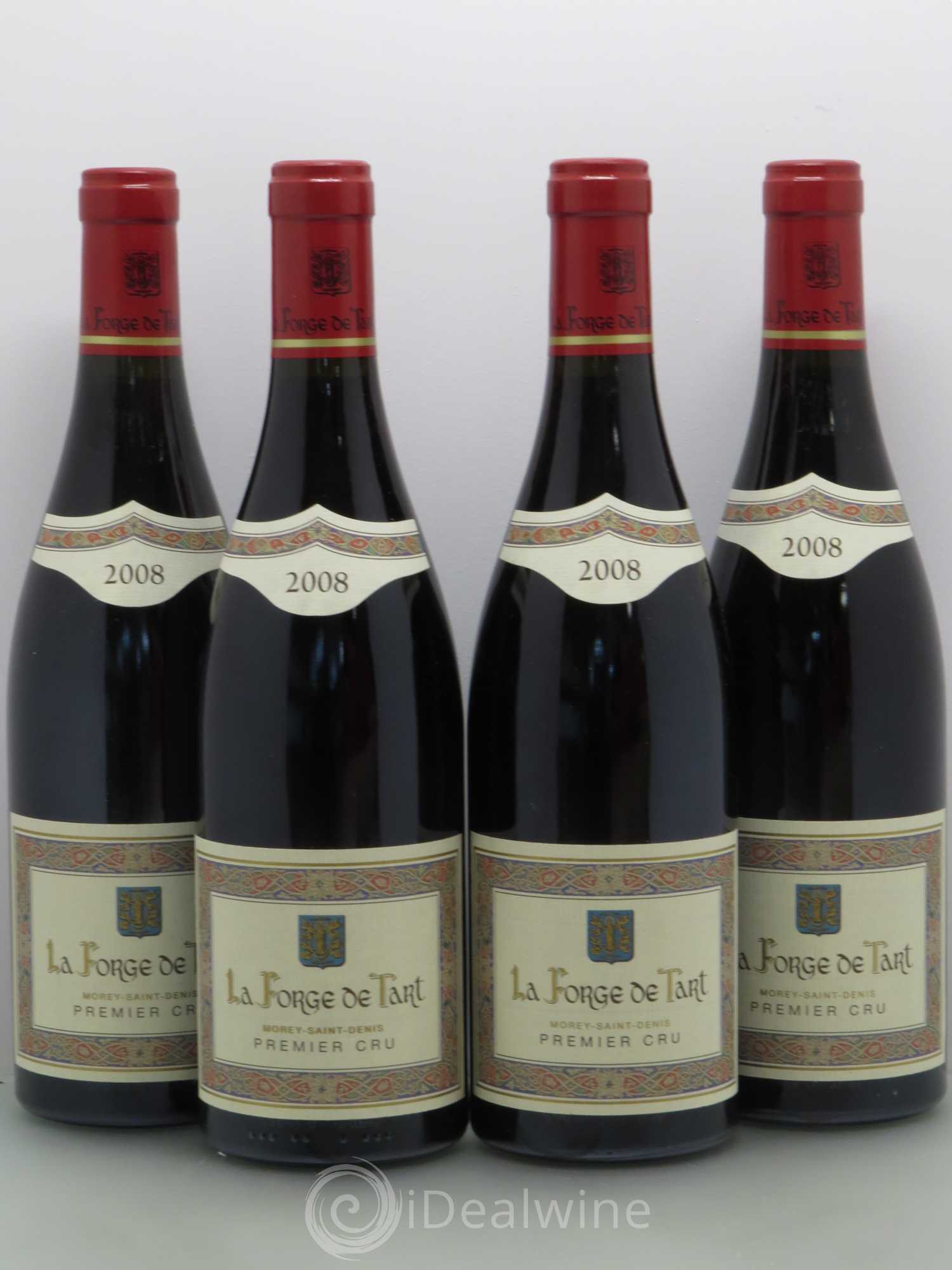 Morey-Saint-Denis 1er Cru La Forge de Tart Clos de Tart 2008 - Lot de 4 bouteilles - 0