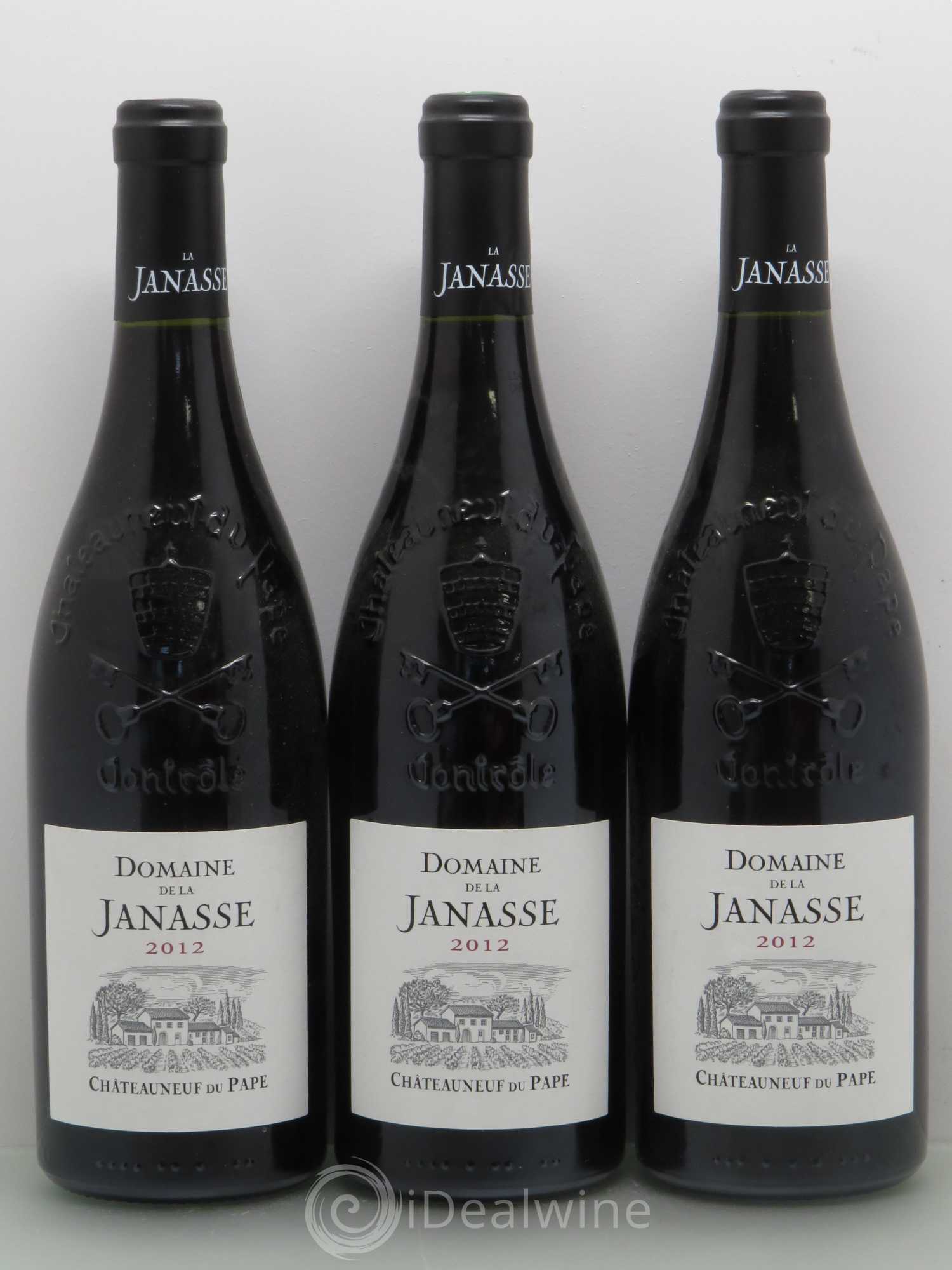 Châteauneuf-du-Pape La Janasse (Domaine de) 2012 - Lot de 3 bouteilles - 0