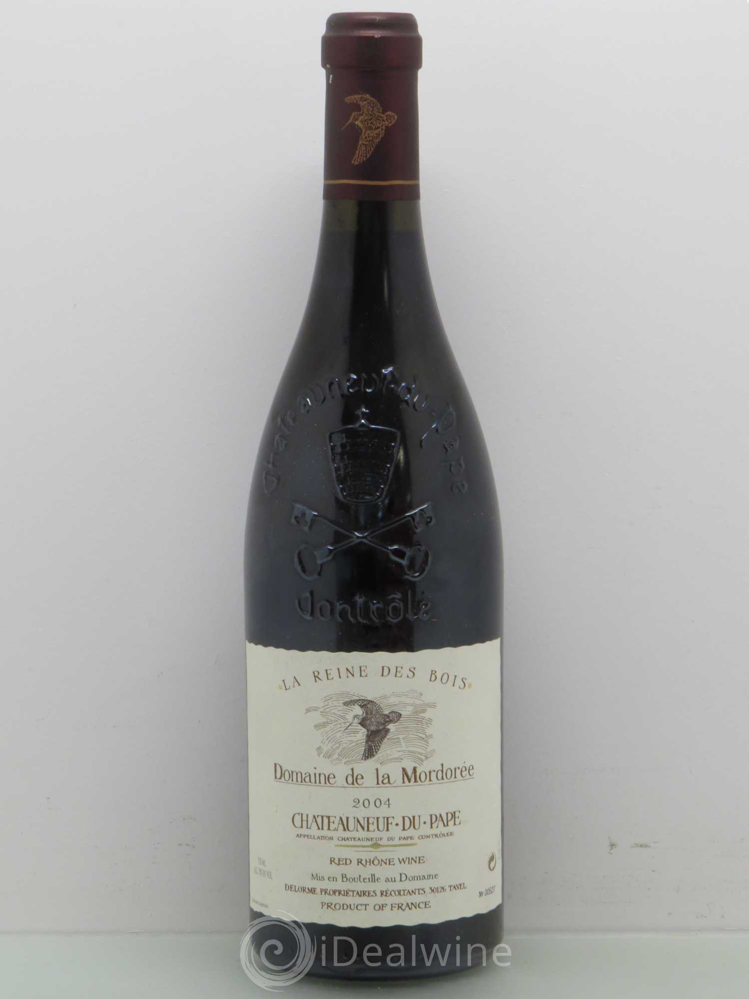 Châteauneuf-du-Pape Domaine de La Mordorée (Domaine de) Reine des bois 2004 - Lot de 1 bouteille - 0
