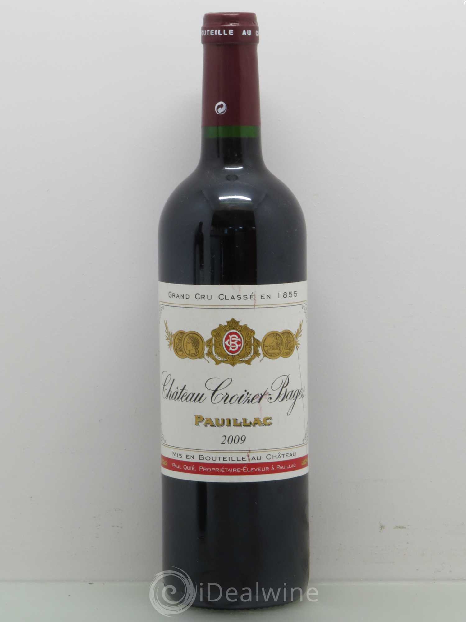 Château Croizet Bages 5ème Grand Cru Classé (sans prix de réserve) 2009 - Lot de 1 bouteille - 0