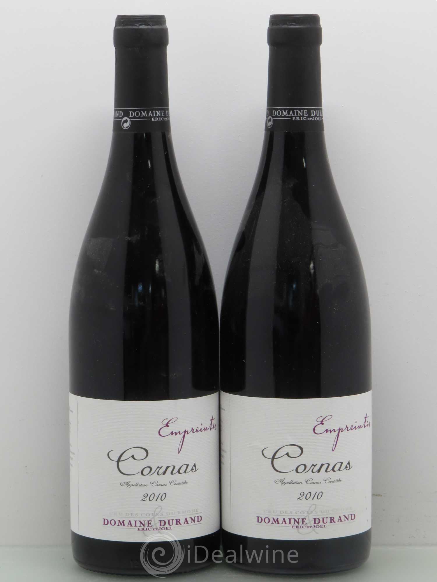 Cornas Empreintes Domaine Durand 2010 - Posten von 2 Flaschen - 0