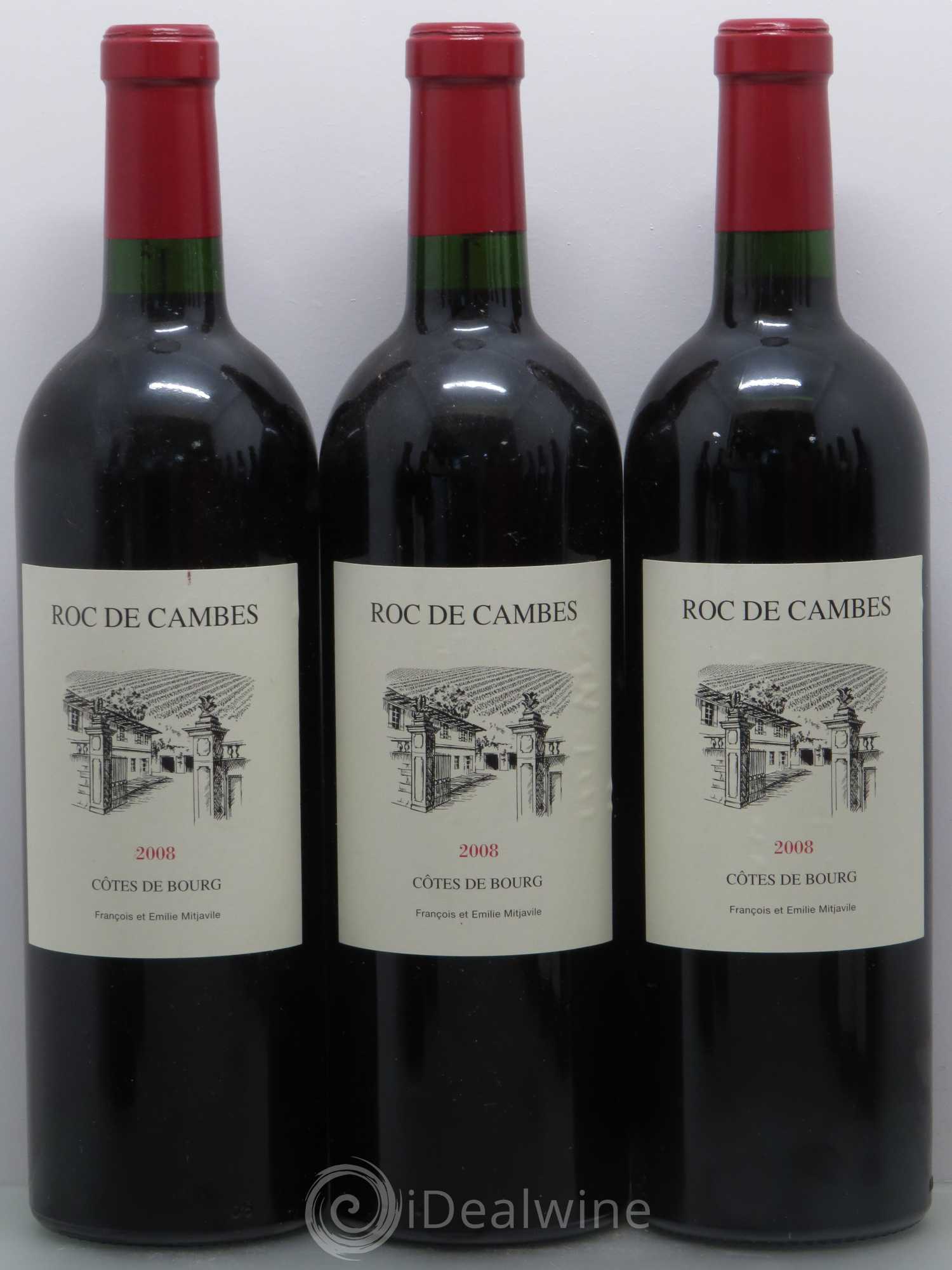 Roc de Cambes 2008 - Lotto di 5 bottiglie - 1
