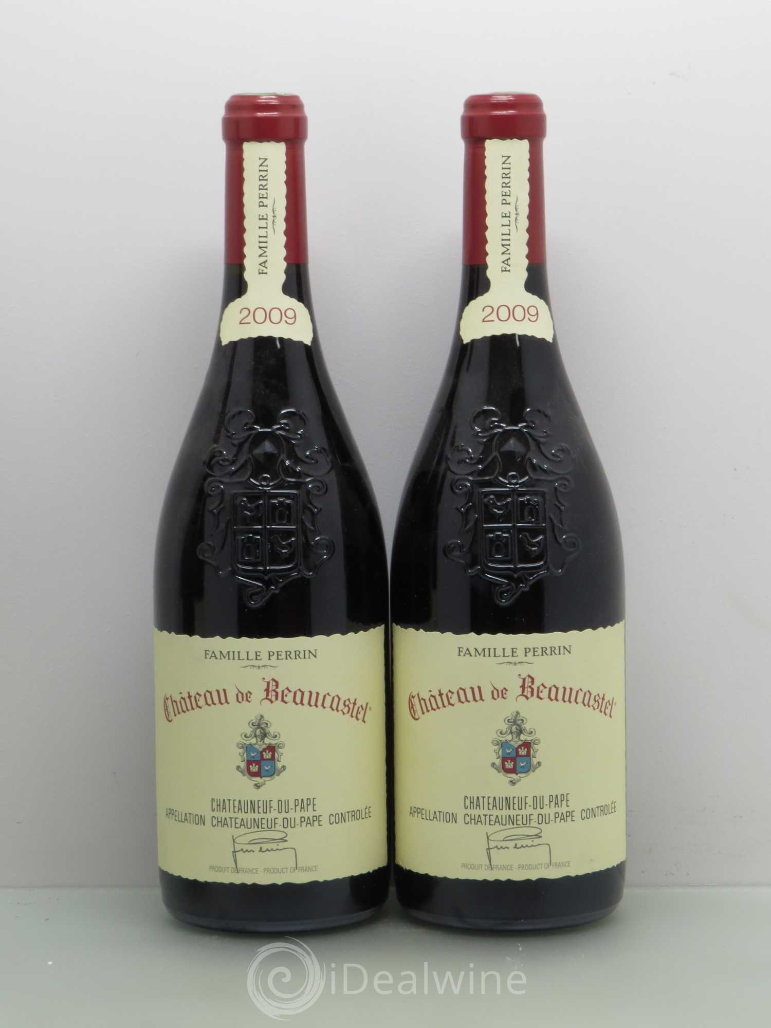 Châteauneuf-du-Pape Château de Beaucastel Famille Perrin 2009 - Lot de 5 bouteilles - 2