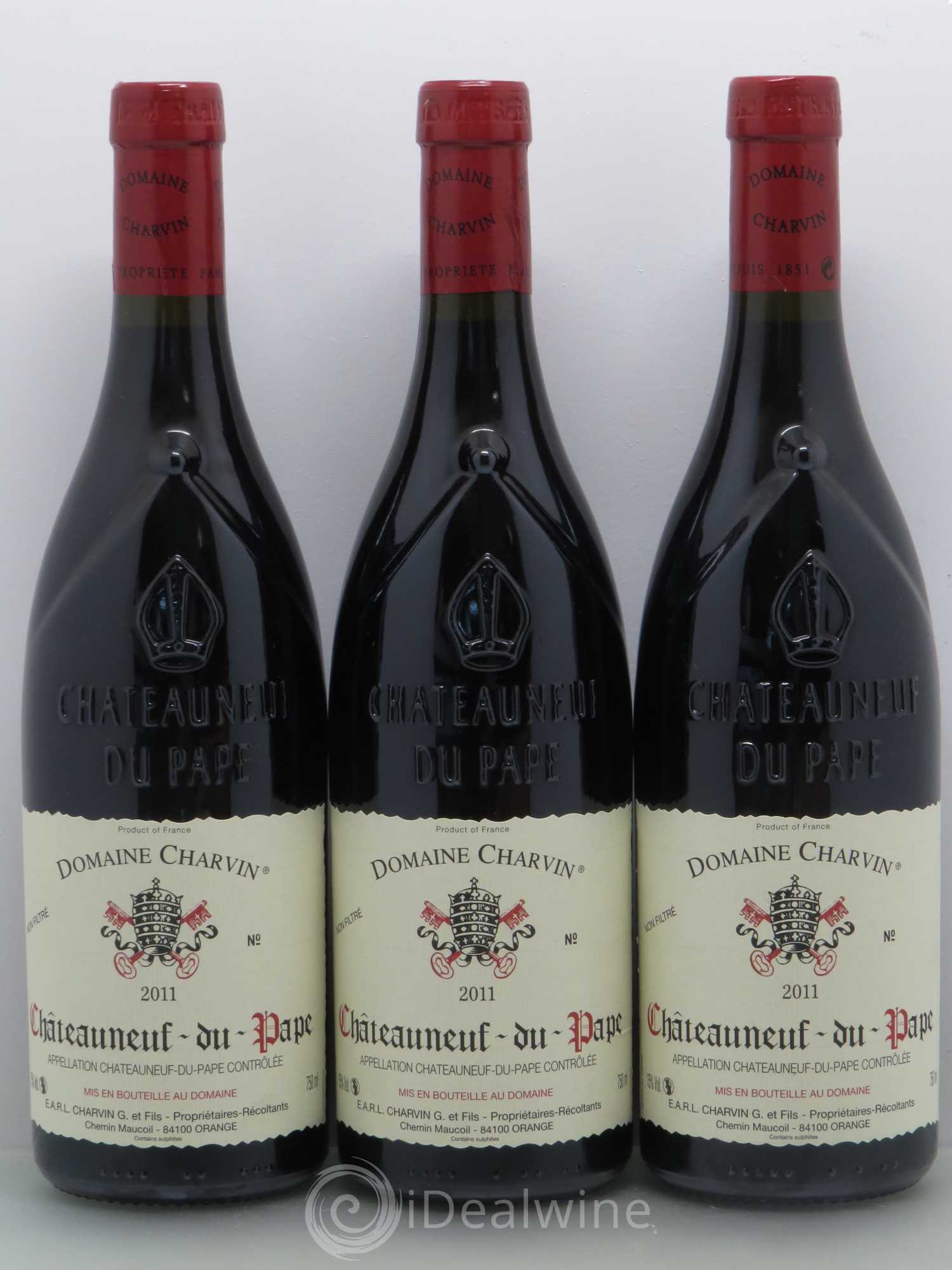 Châteauneuf-du-Pape Charvin (Domaine) 2011 - Lot de 6 bouteilles - 2