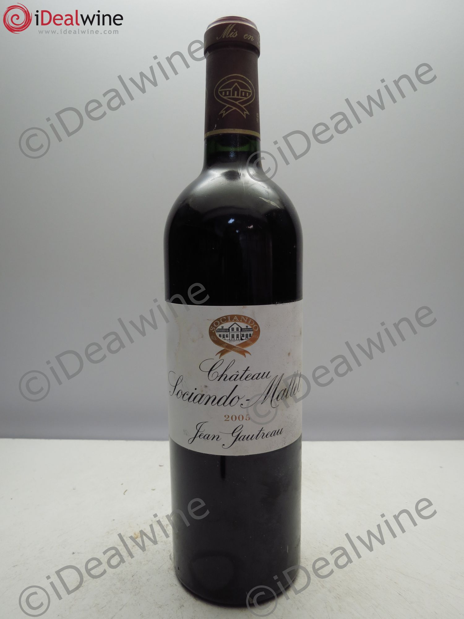 Château Sociando Mallet 2005 - Lot de 6 bouteilles - 0