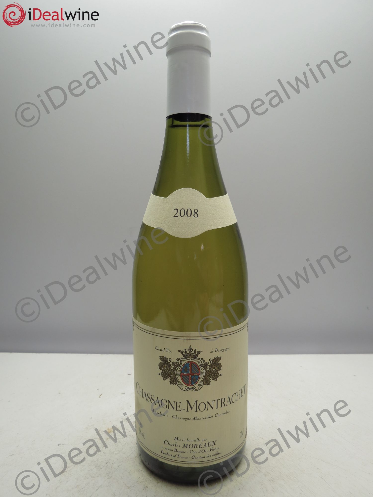 Chassagne-Montrachet Charles Moreaux 2008 - Posten von 1 Flasche - 0