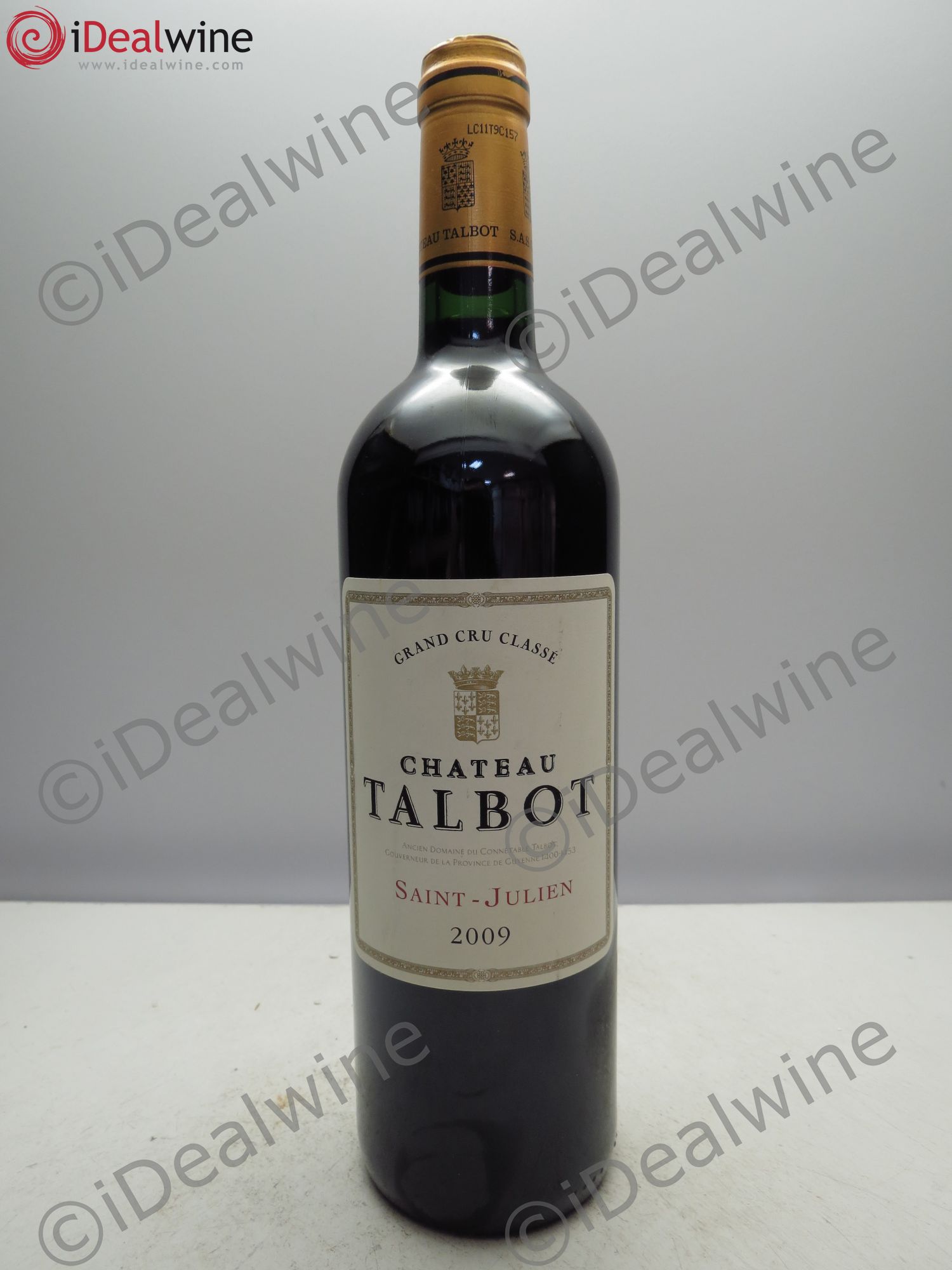 Château Talbot 4ème Grand Cru Classé 2009 - Lot de 1 bouteille - 0