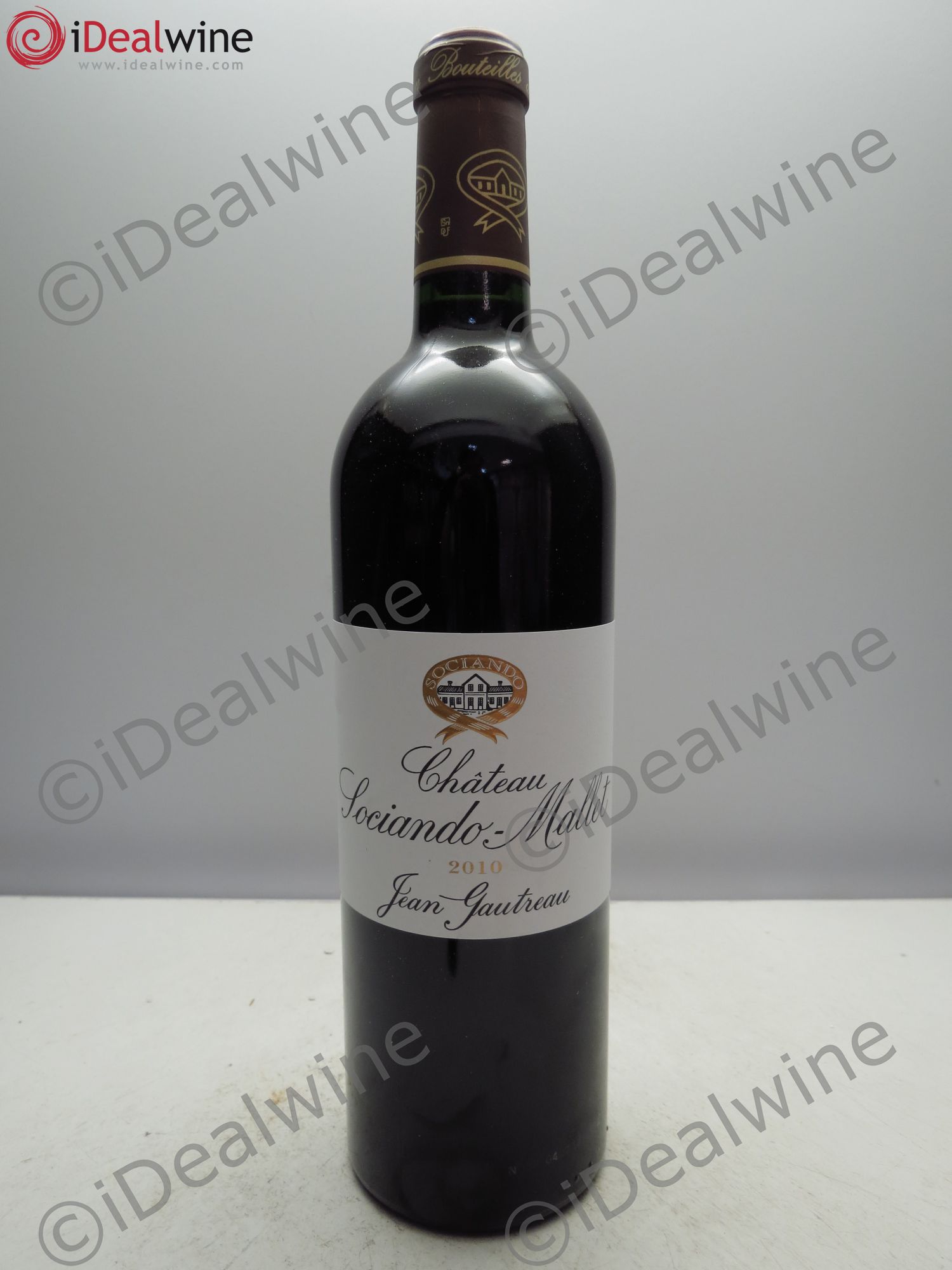 Château Sociando Mallet 2010 - Lot de 6 bouteilles - 0