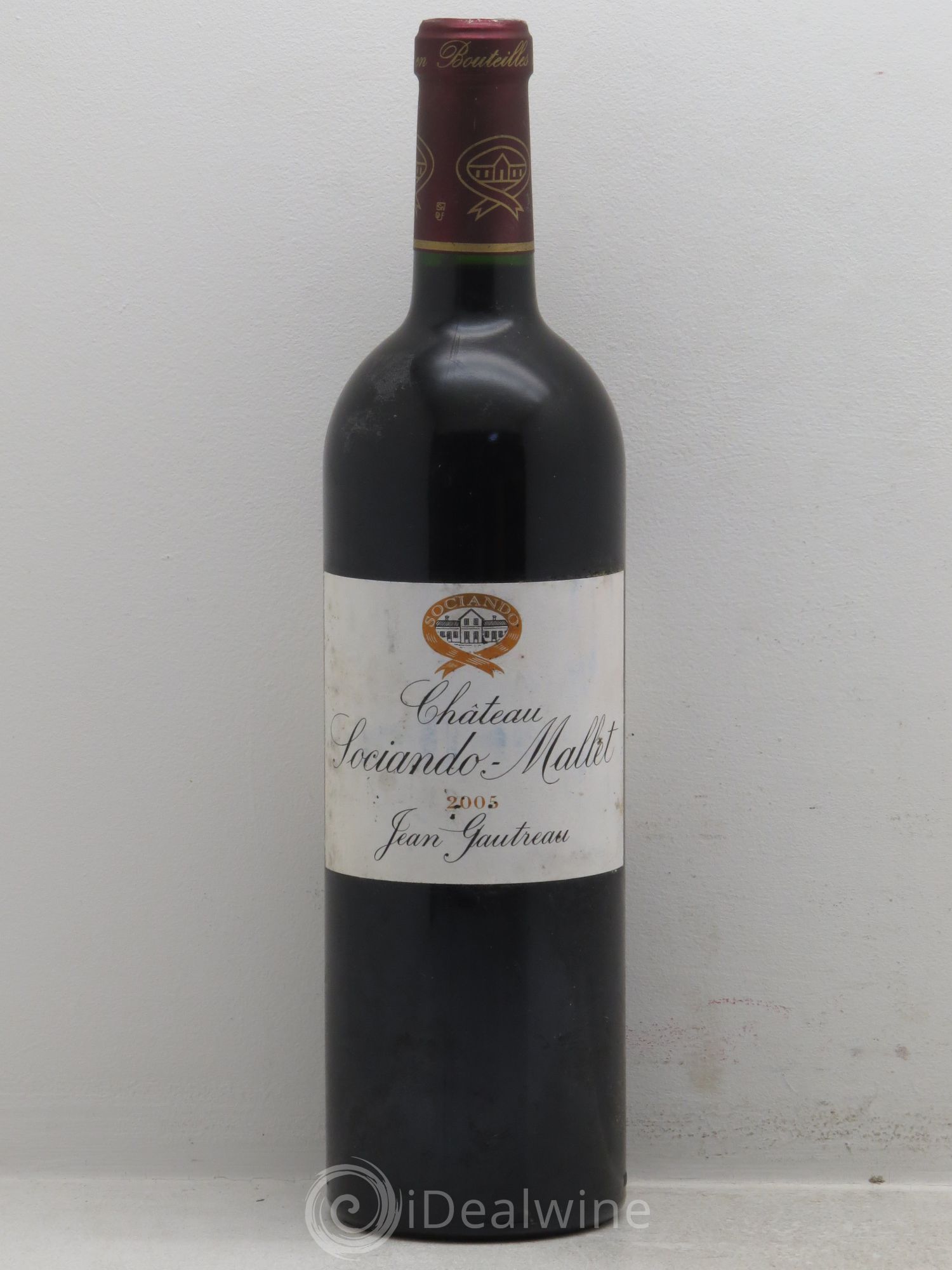 Château Sociando Mallet 2005 - Lot de 6 bouteilles - 0