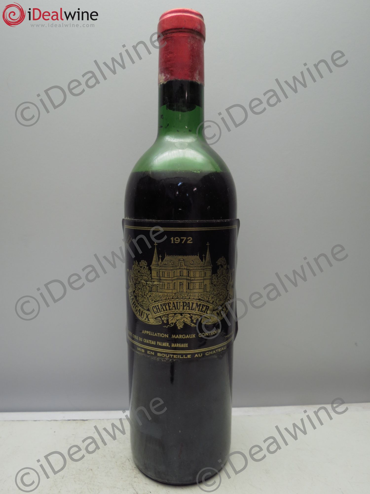 Château Palmer 3ème Grand Cru Classé 1972 - Lot de 1 bouteille - 0