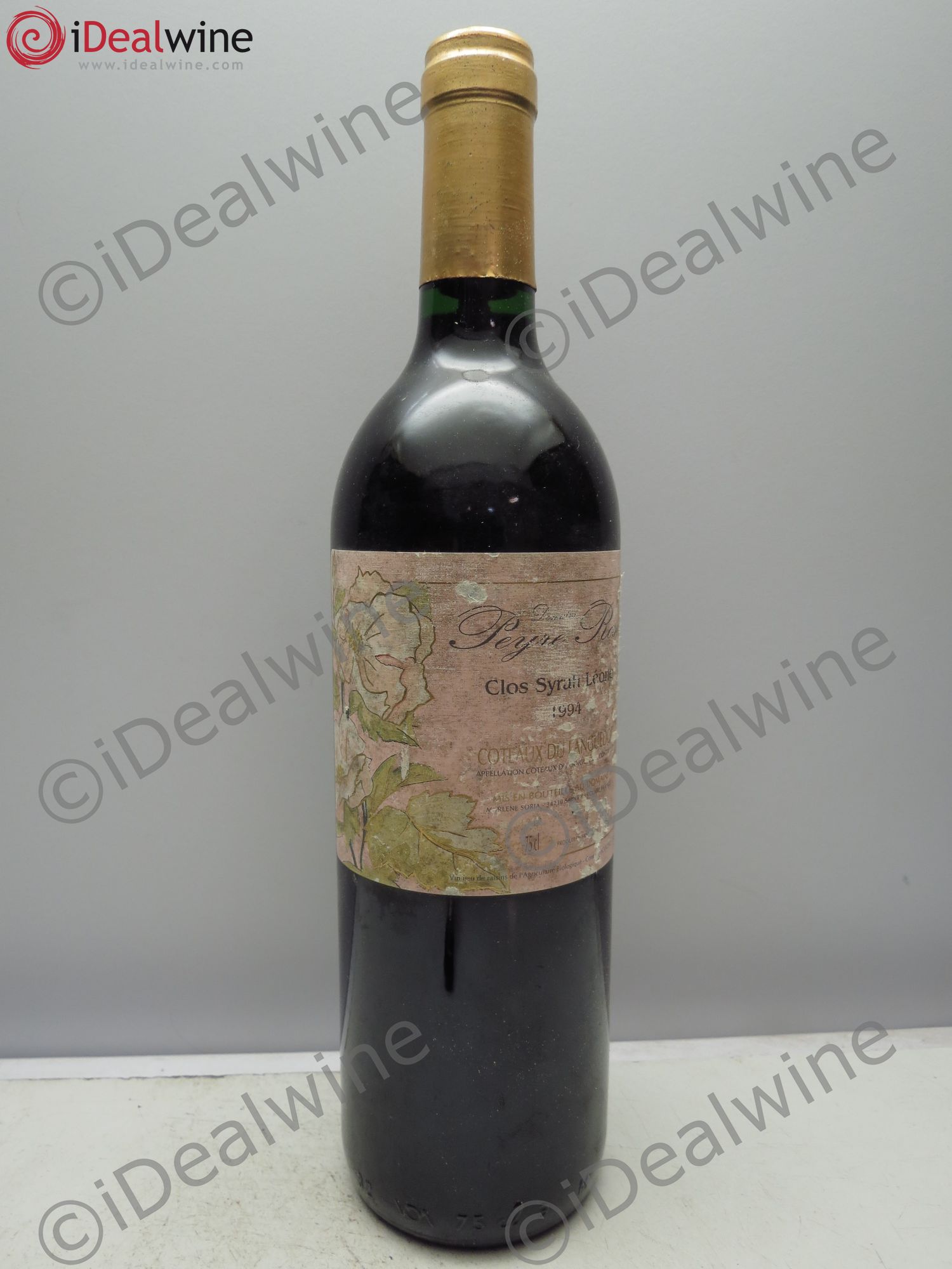 Coteaux du Languedoc Domaine Peyre Rose Belle Léone (anciennement Syrah Léone) Marlène Soria 1994 - Lot de 1 bouteille - 0