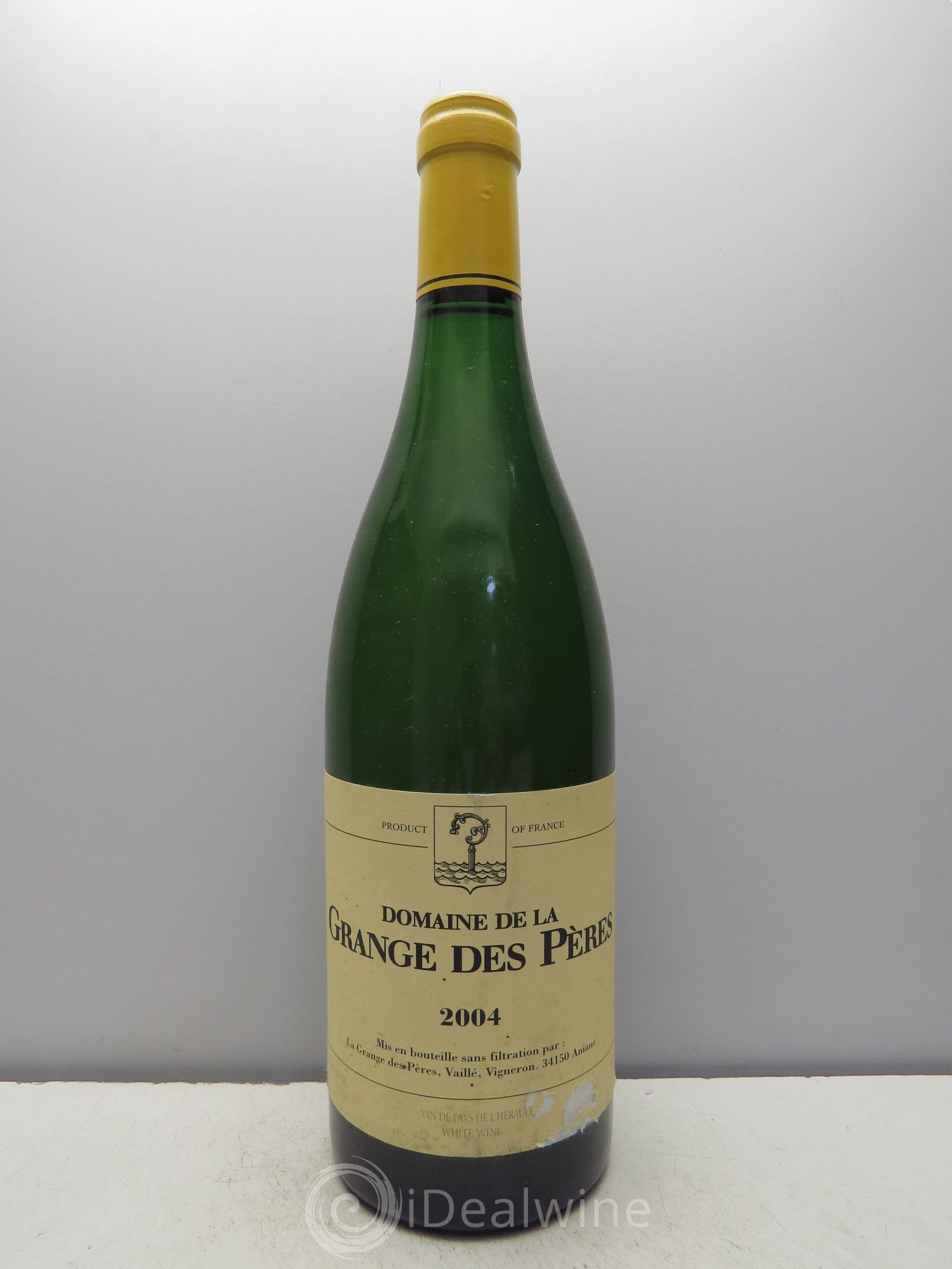 Pays d'Hérault Grange des Pères Laurent Vaillé 2004 - Lot de 1 bouteille - 0