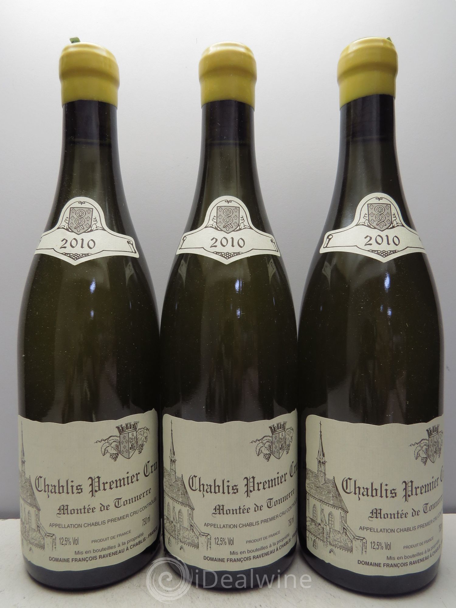 Chablis 1er Cru Montée de Tonnerre Raveneau (Domaine) 2010 - Lot de 3 bouteilles - 0