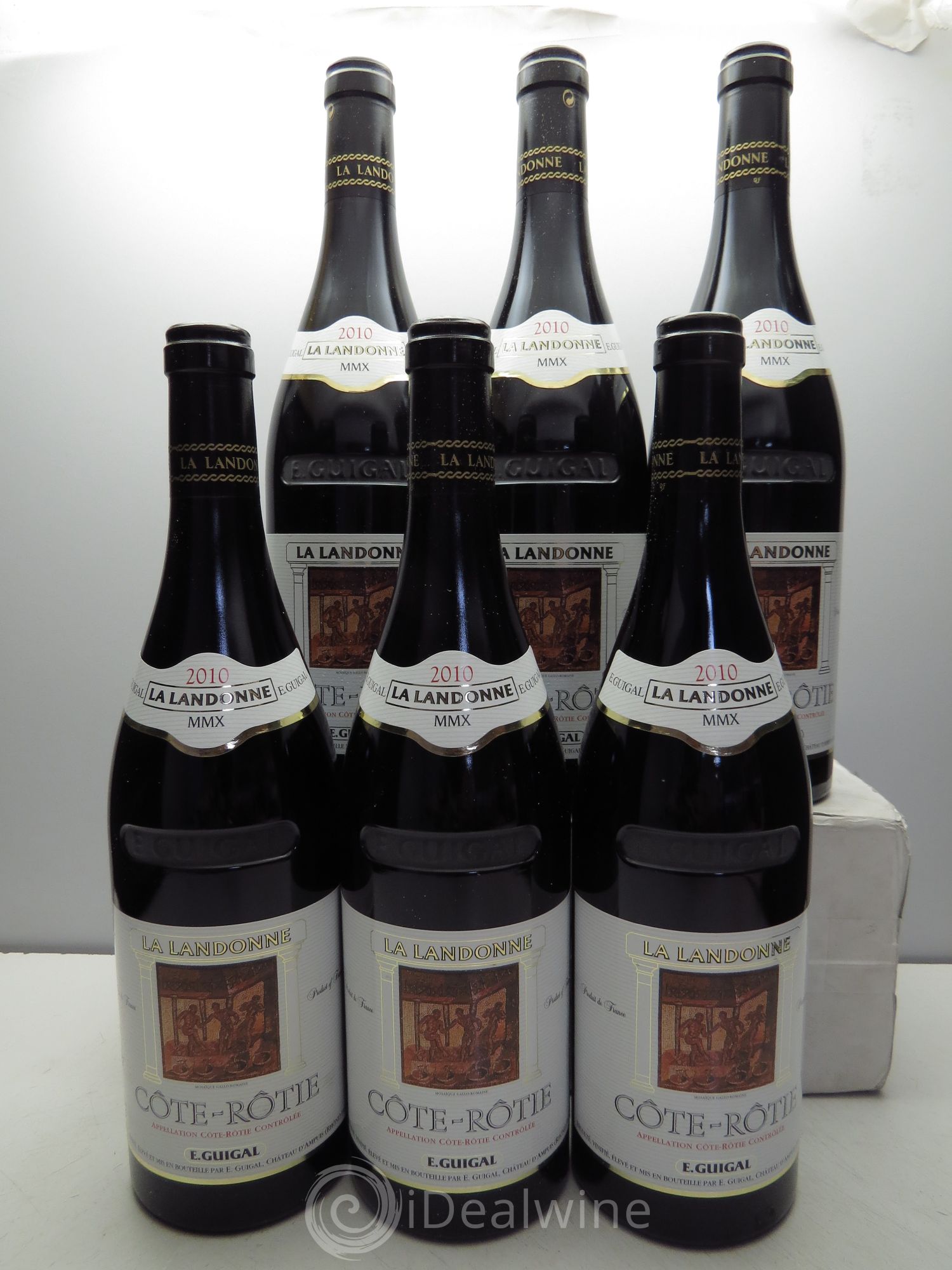 Côte-Rôtie La Landonne Guigal 2010 - Lot de 6 bouteilles - 0