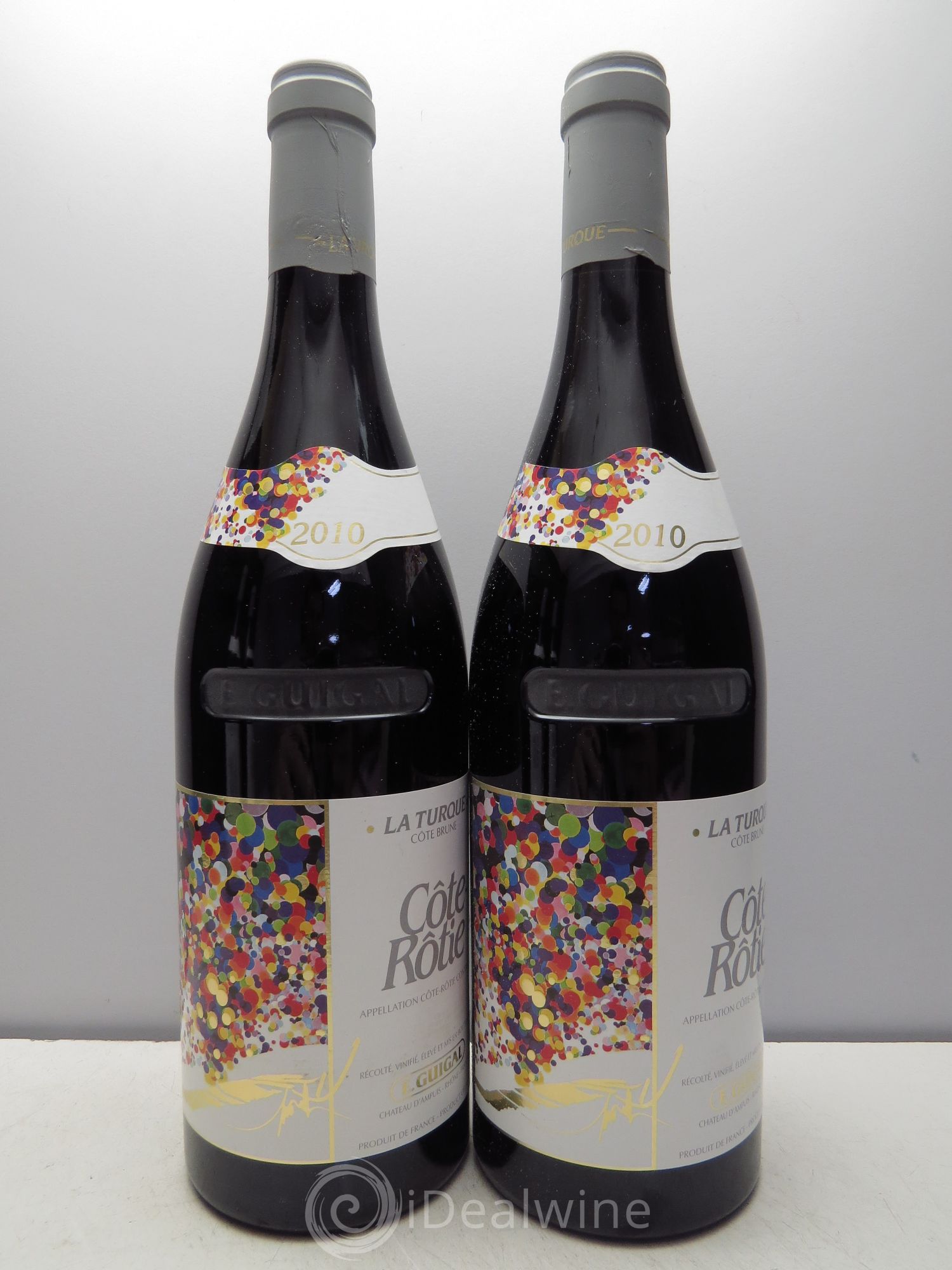 Côte-Rôtie La Turque Guigal CBO sans couvercle 2010 - Lot de 6 bouteilles - 2