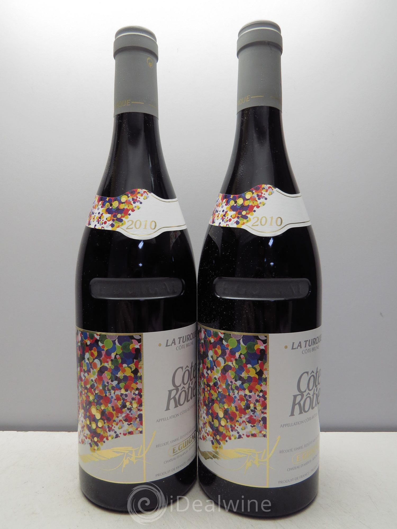 Côte-Rôtie La Turque Guigal CBO sans couvercle 2010 - Lot de 6 bouteilles - 3