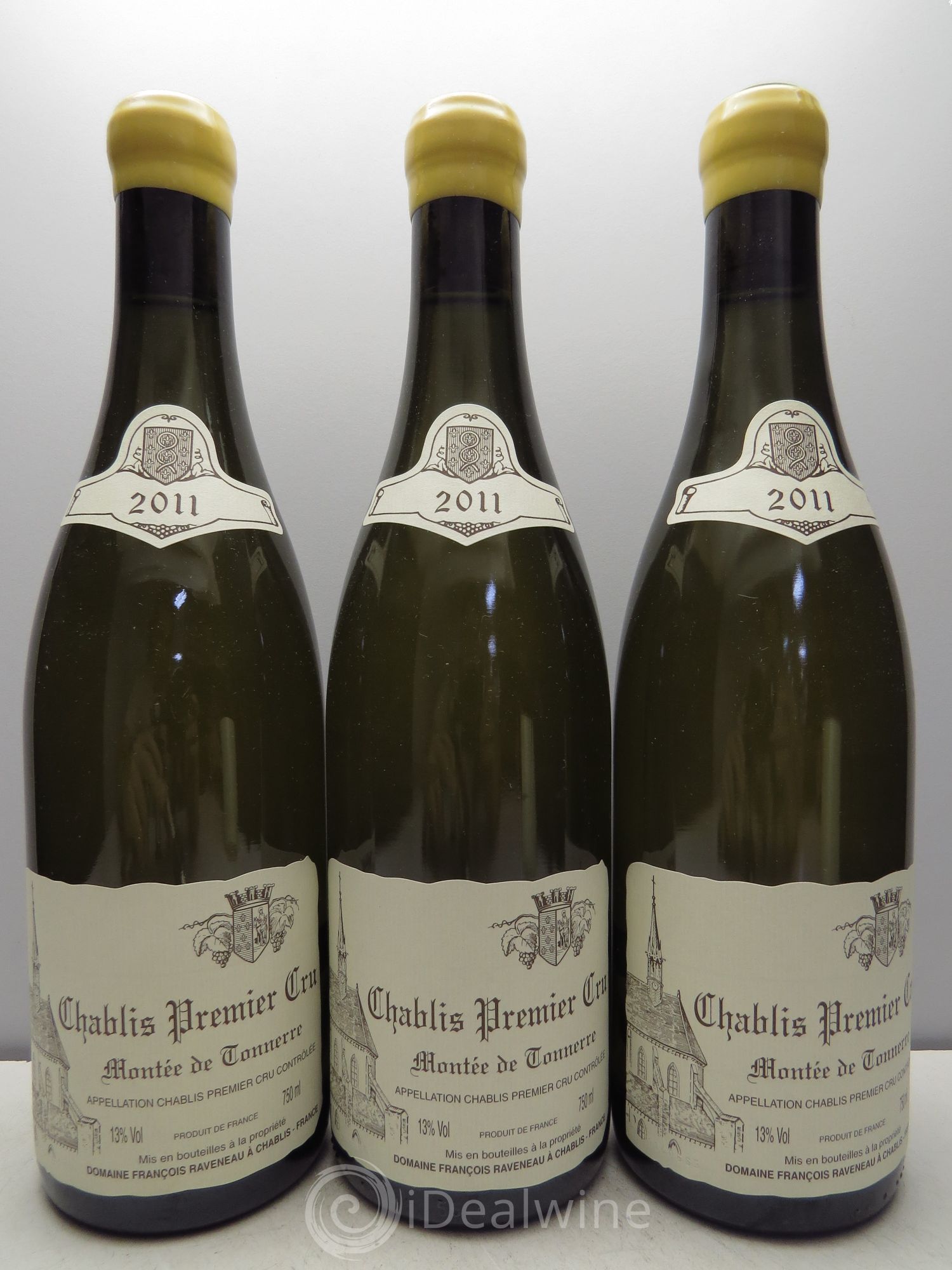 Chablis 1er Cru Montée de Tonnerre Raveneau (Domaine) 2011 - Posten von 3 Flaschen - 0
