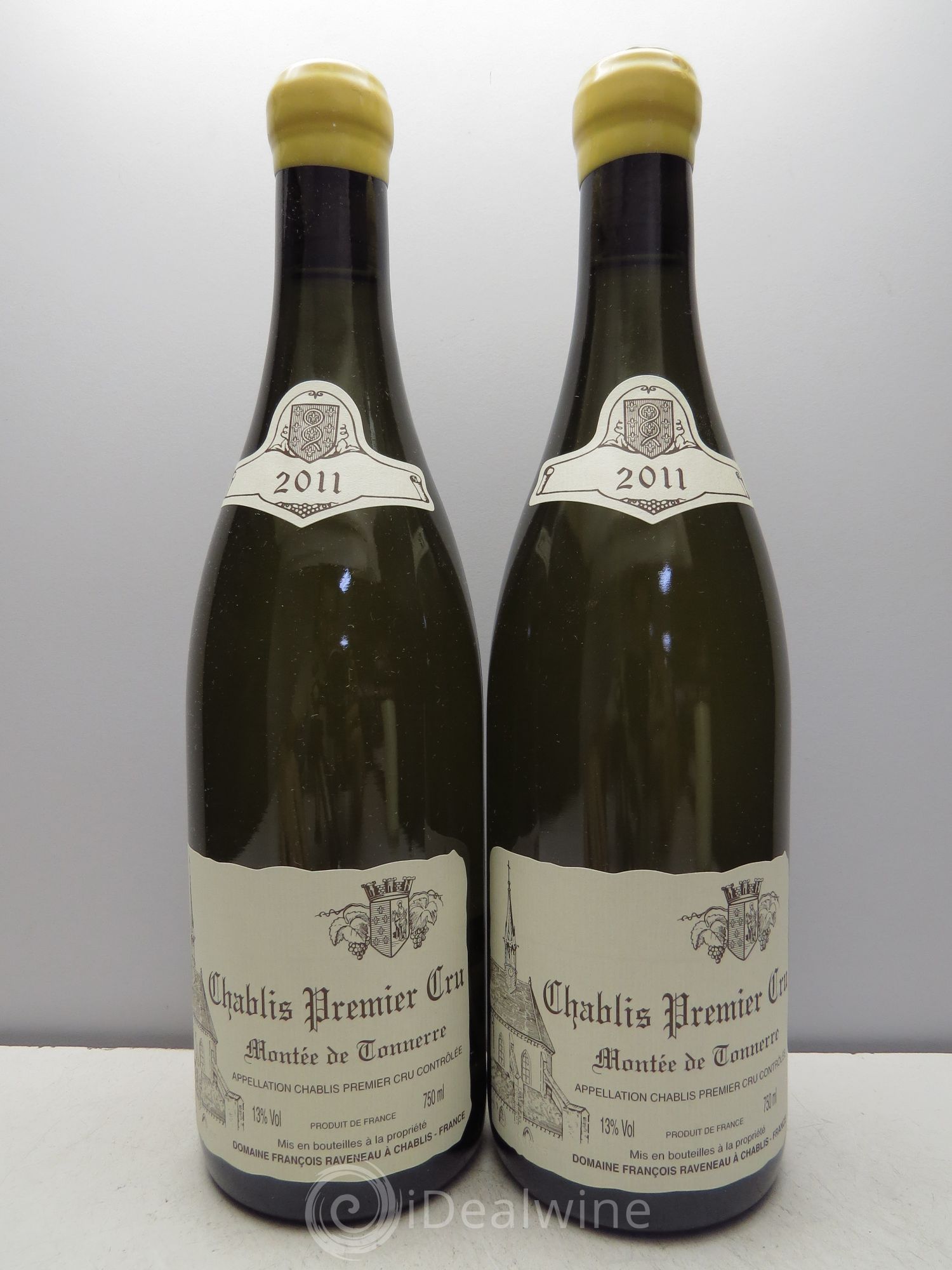 Chablis 1er Cru Montée de Tonnerre Raveneau (Domaine) 2011 - Lot de 2 bouteilles - 0