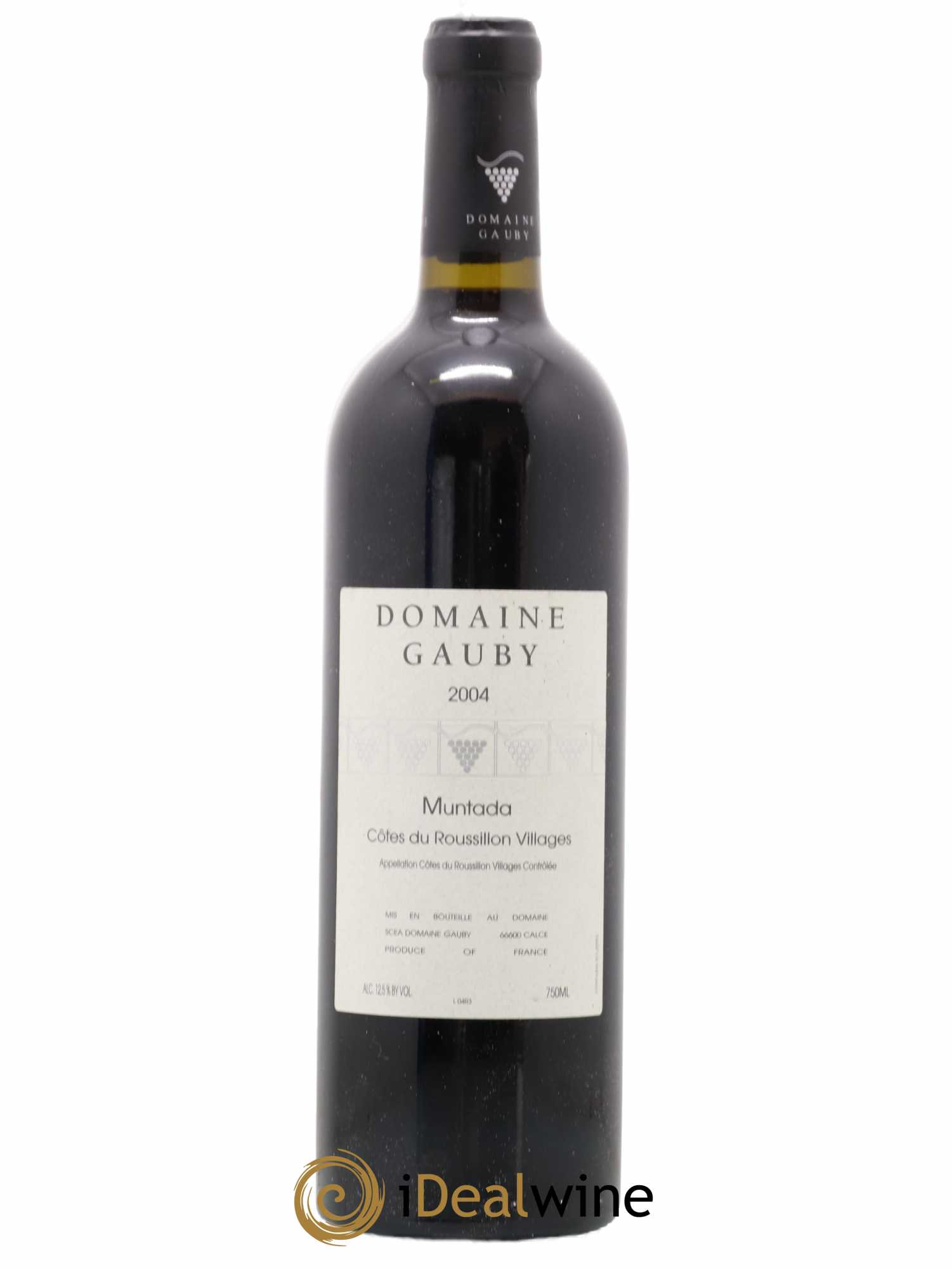 Côtes Catalanes (anciennement Côtes du Roussillon Villages) La Muntada Gauby (Domaine) 2004 - Lot de 1 bouteille - 0
