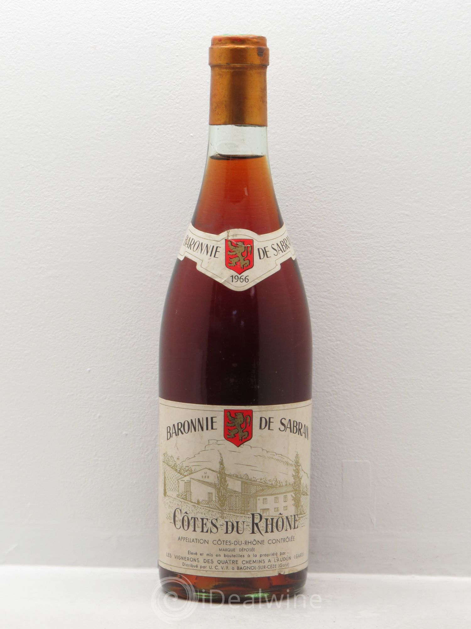 Côtes-du-Rhône Baronne de Sabran (sans prix de réserve) 1966 - Posten von 1 Flasche - 0