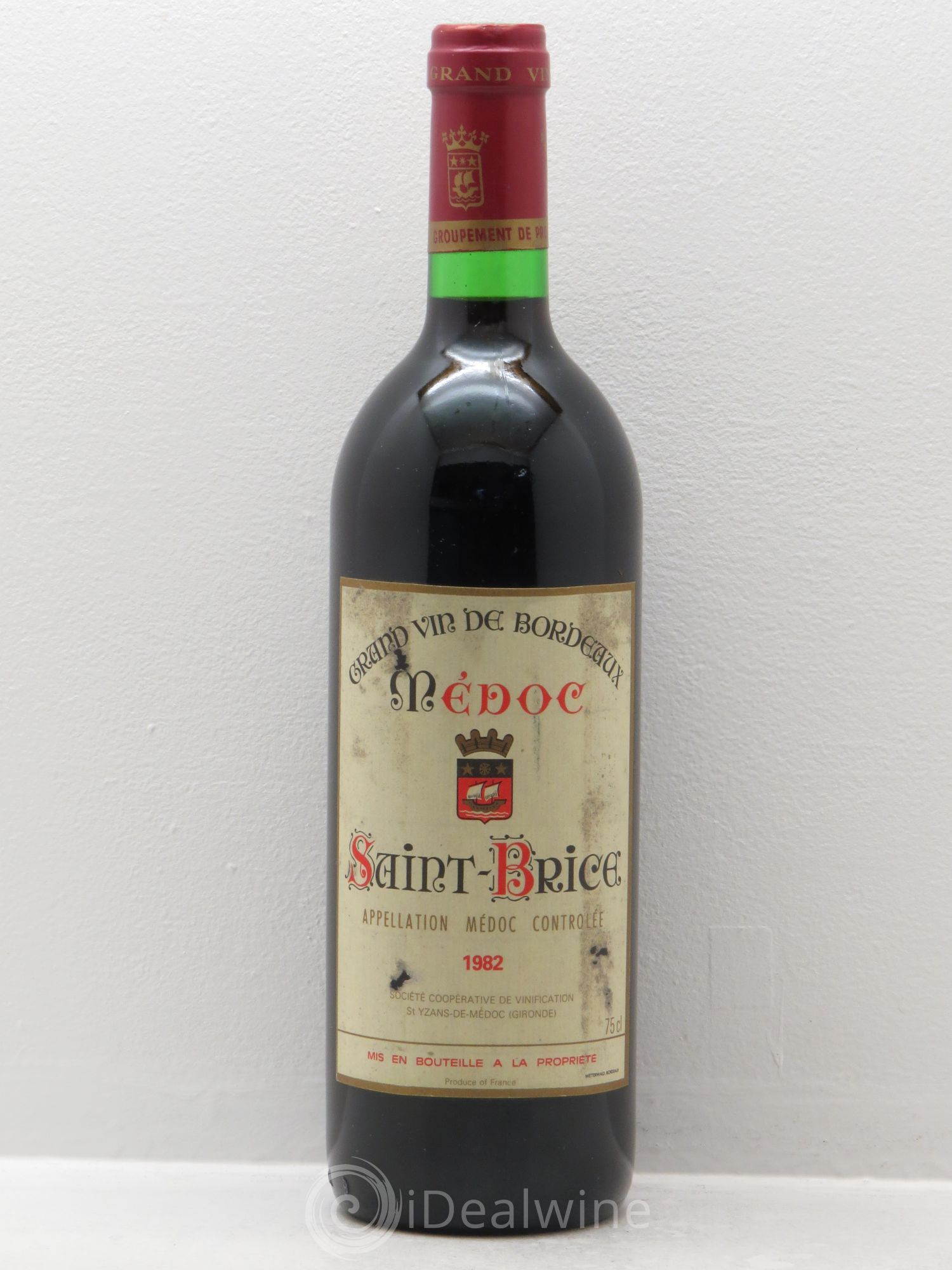 Médoc Château Saint Brice (sans prix de réserve) 1982 - Posten von 1 Flasche - 0