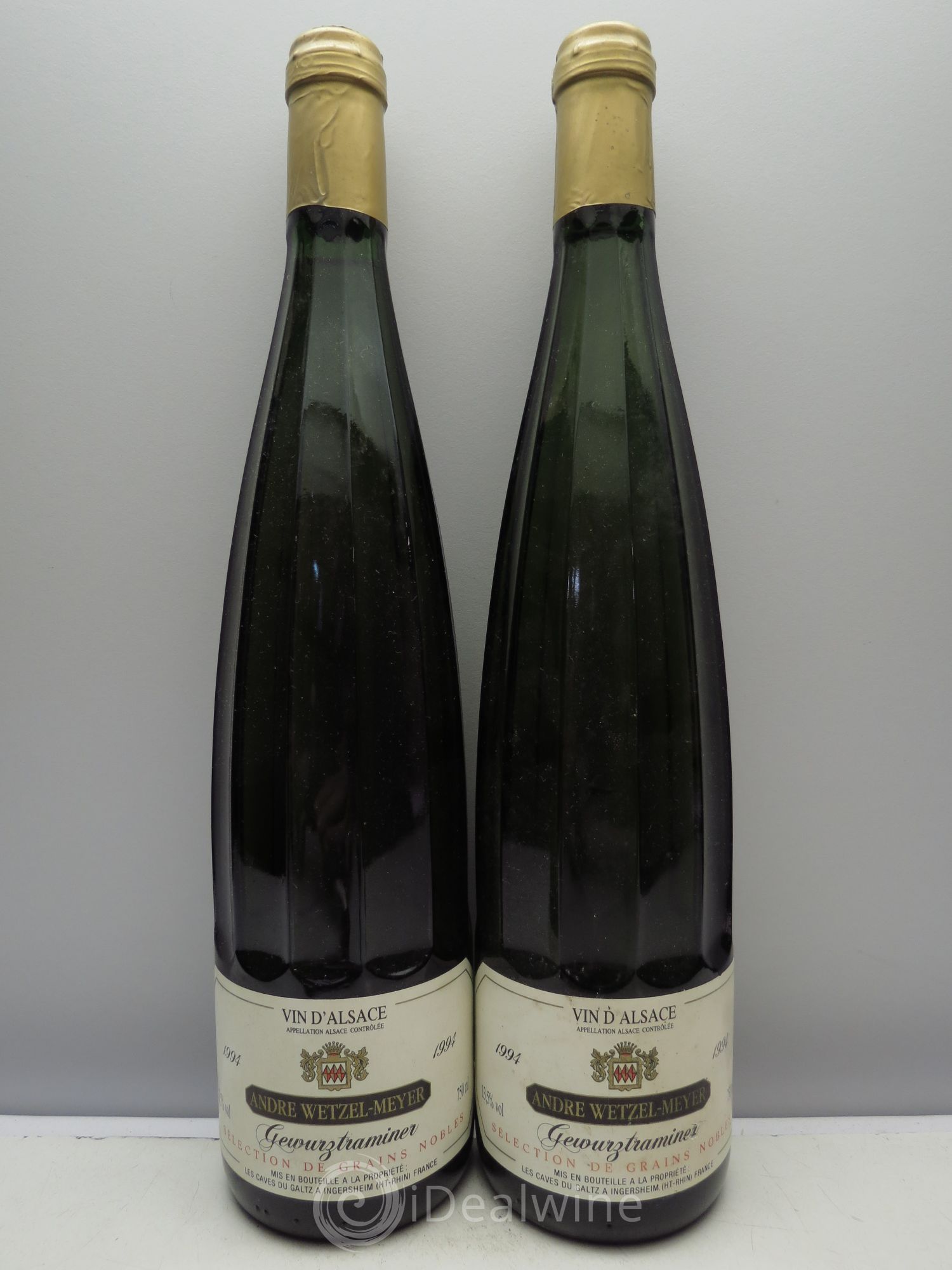 Gewurztraminer Sélection de Grains Nobles A.Wetzel-Meyer 1994 - Lotto di 2 bottiglie - 0