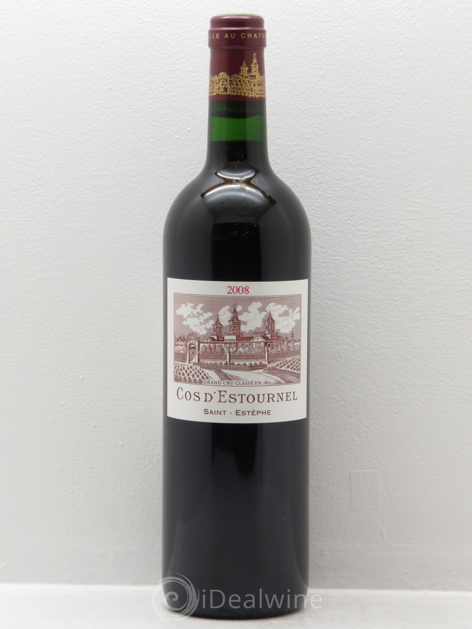 Cos d'Estournel 2ème Grand Cru Classé (sans prix de réserve) 2008 - Lot de 1 bouteille - 0
