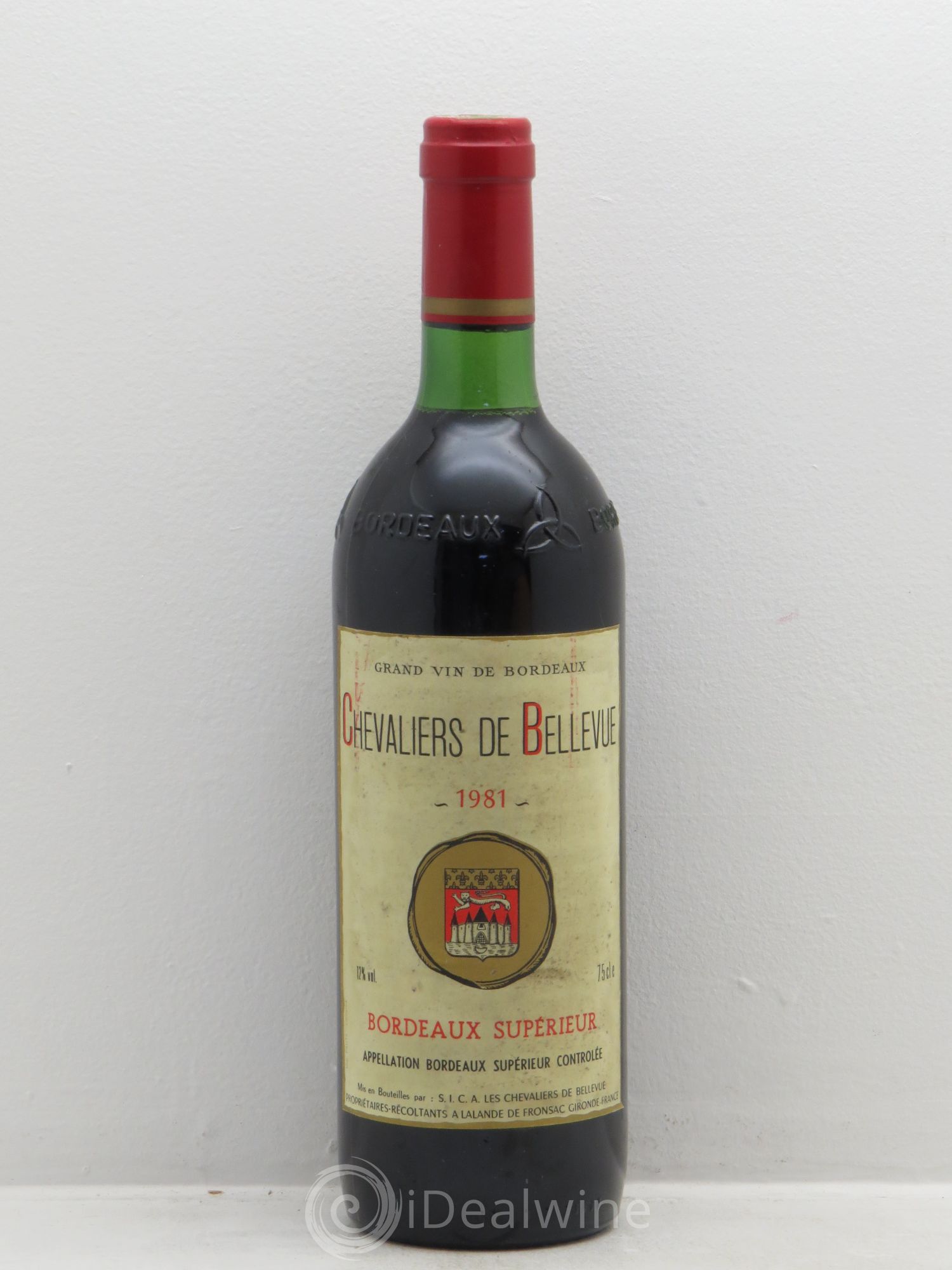 Bordeaux Chevaliers de Bellevue (sans prix de réserve) 1981 - Posten von 1 Flasche - 0