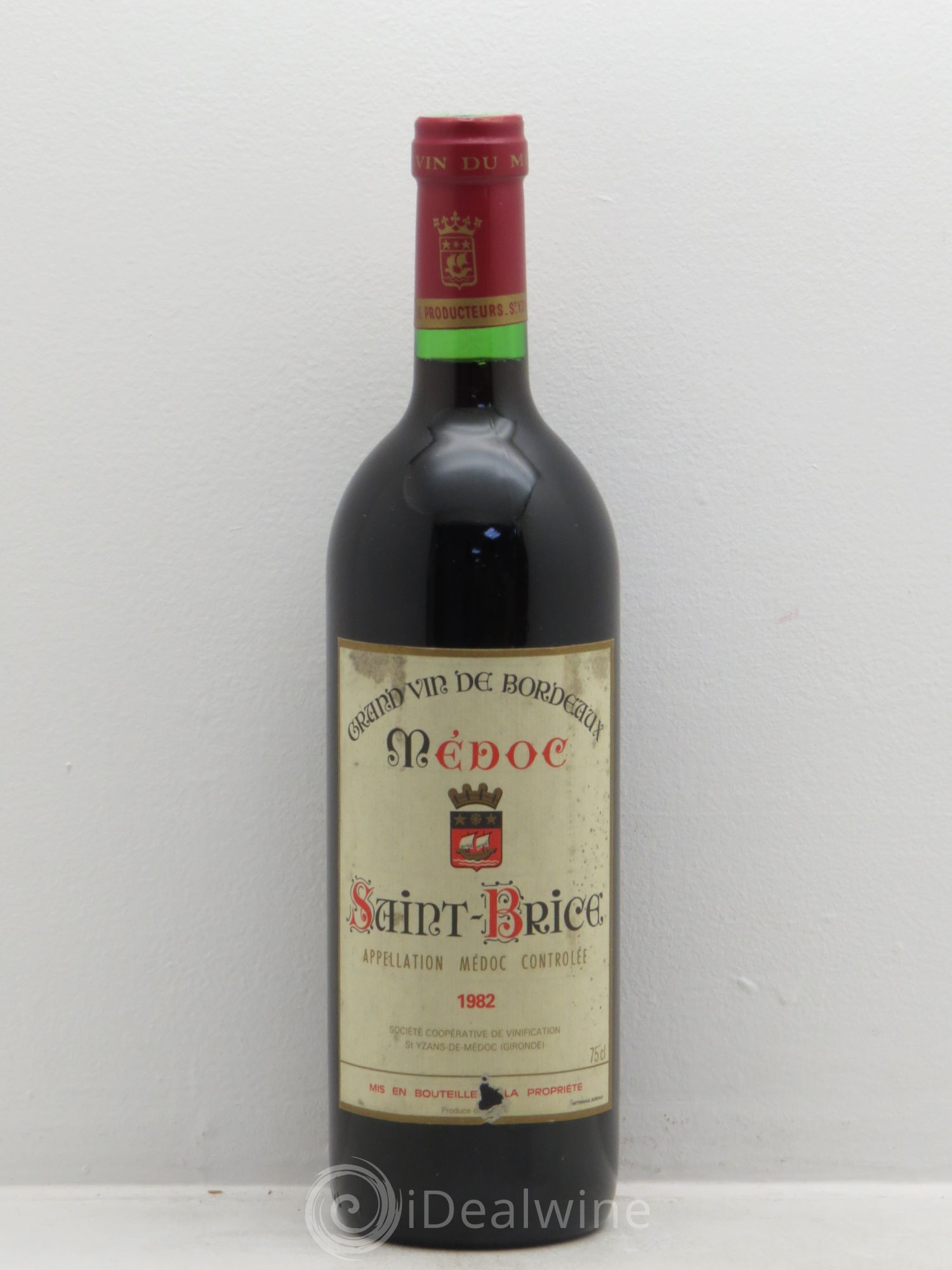Médoc Château Saint Brice (sans prix de réserve) 1982 - Posten von 1 Flasche - 0