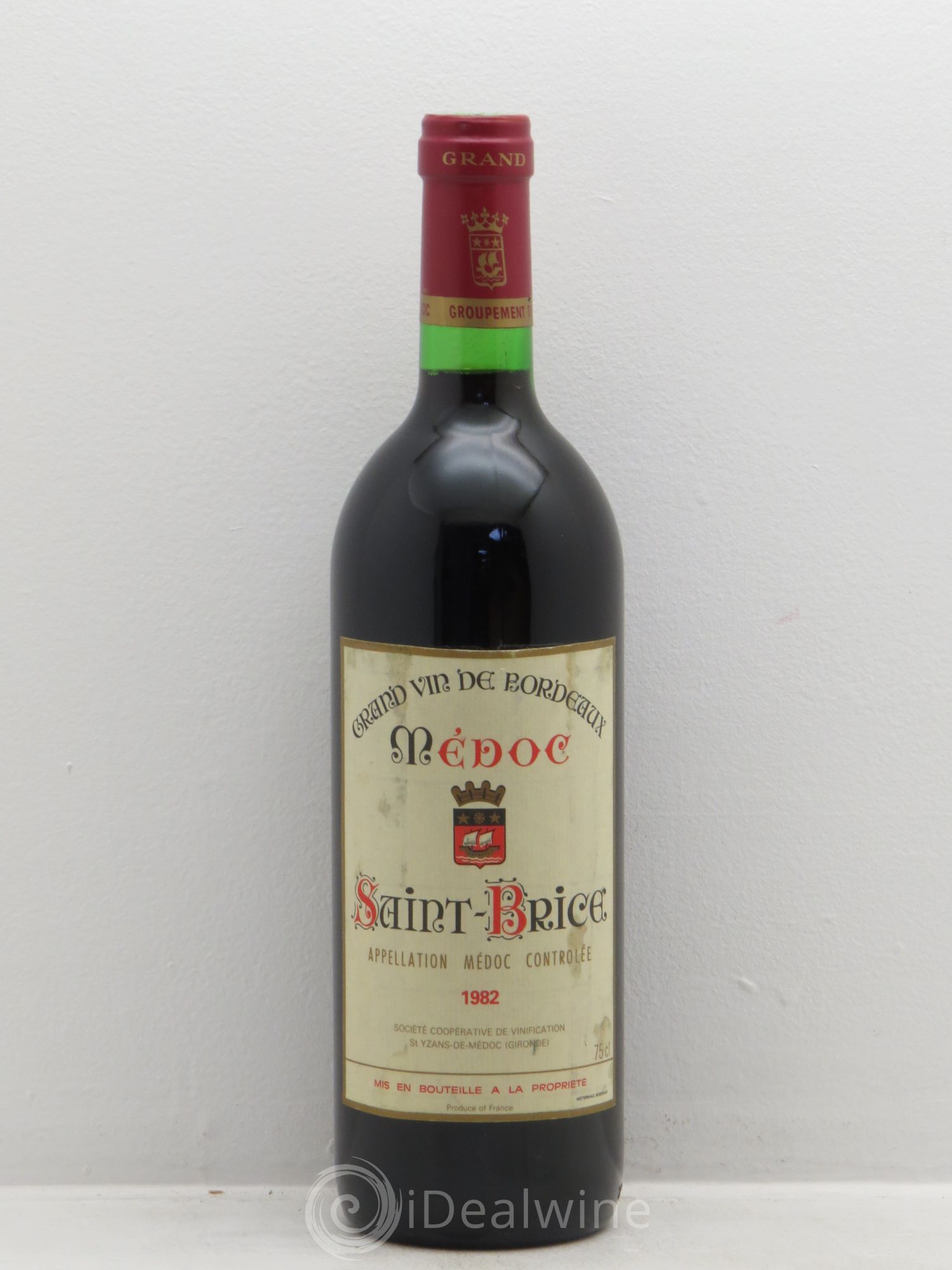 Médoc Château Saint Brice (sans prix de réserve) 1982 - Posten von 1 Flasche - 0