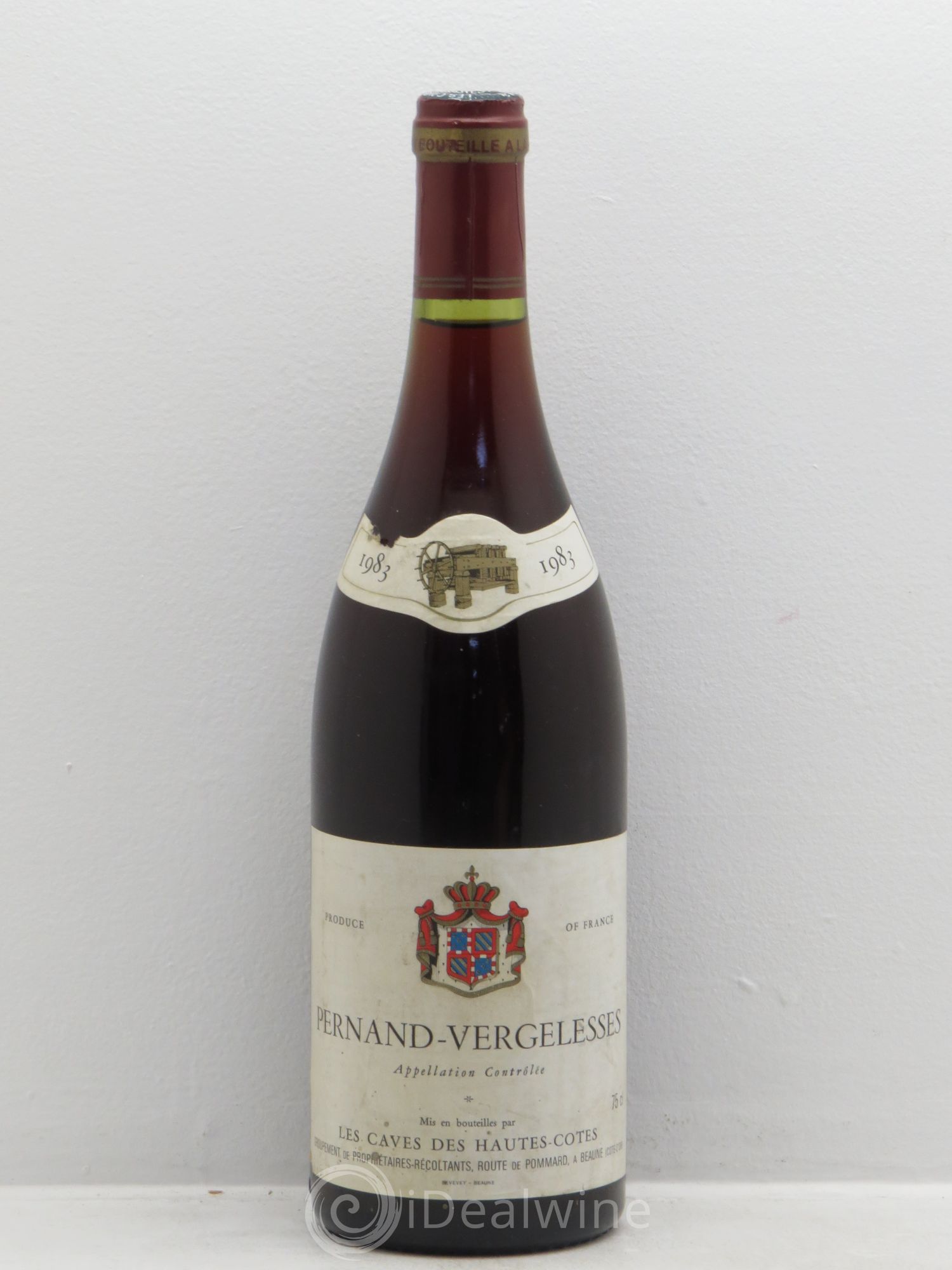 Pernand-Vergelesses Les caves de Hautes Côtes (sans prix de réserve) 1983 - Posten von 1 Flasche - 0