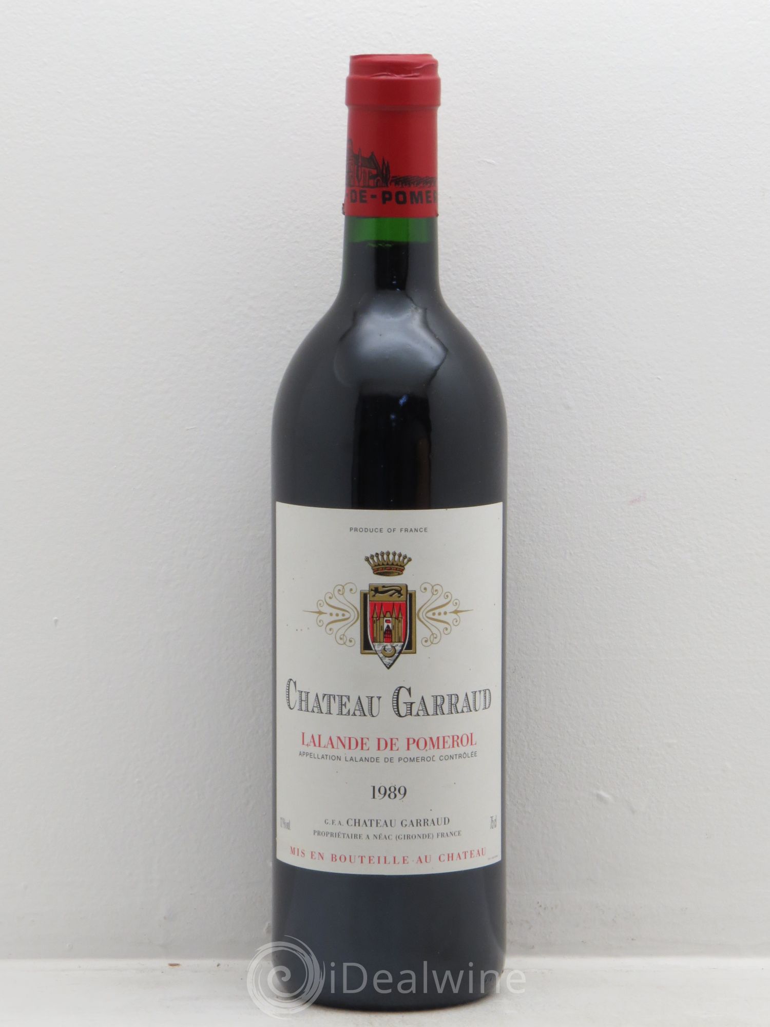 Bordeaux Château Garraud Lalande de Pomerol (sans prix de réserve) 1989 - Posten von 1 Flasche - 0