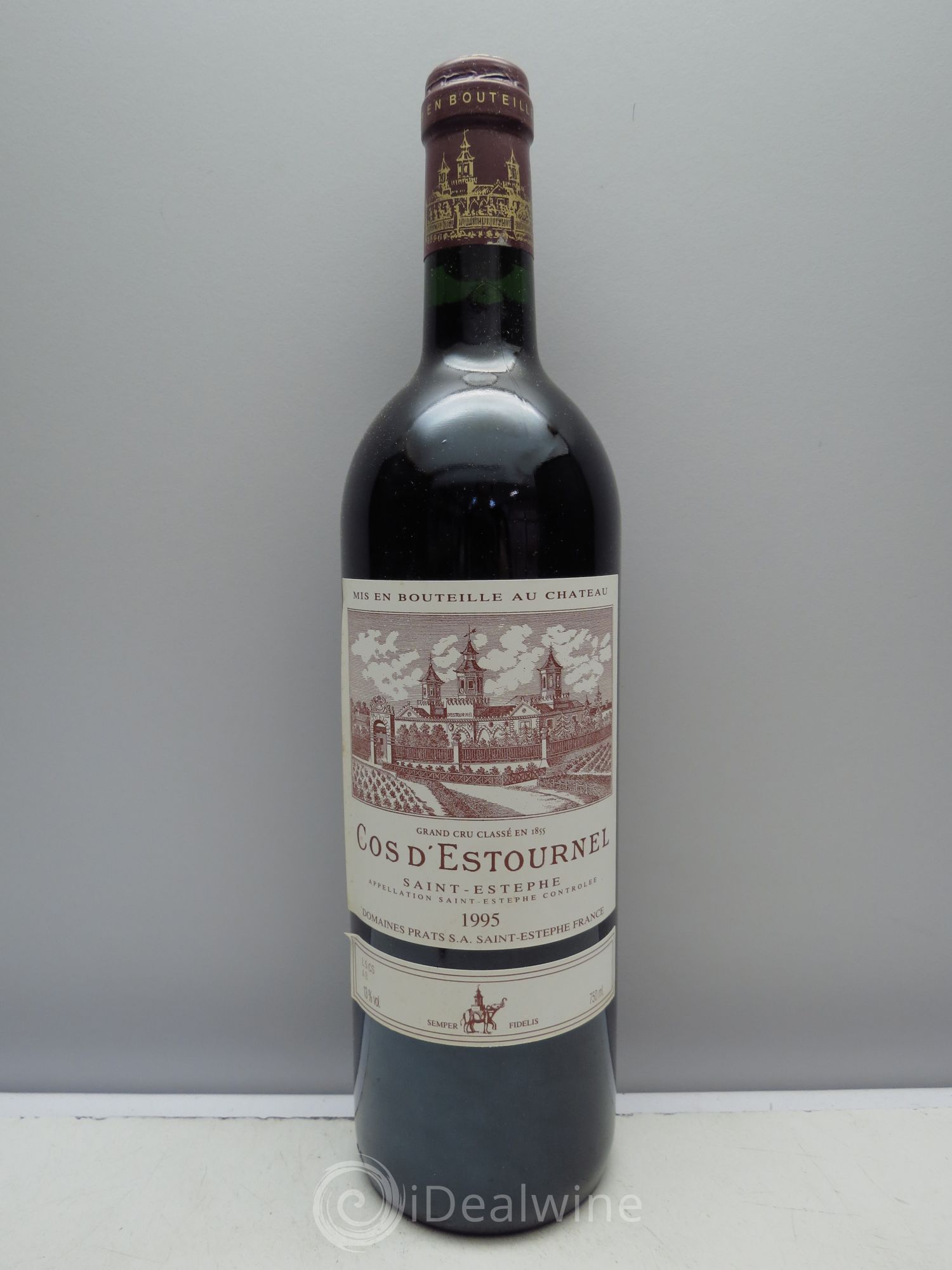 Cos d'Estournel 2ème Grand Cru Classé 1995 - Lot de 1 bouteille - 0