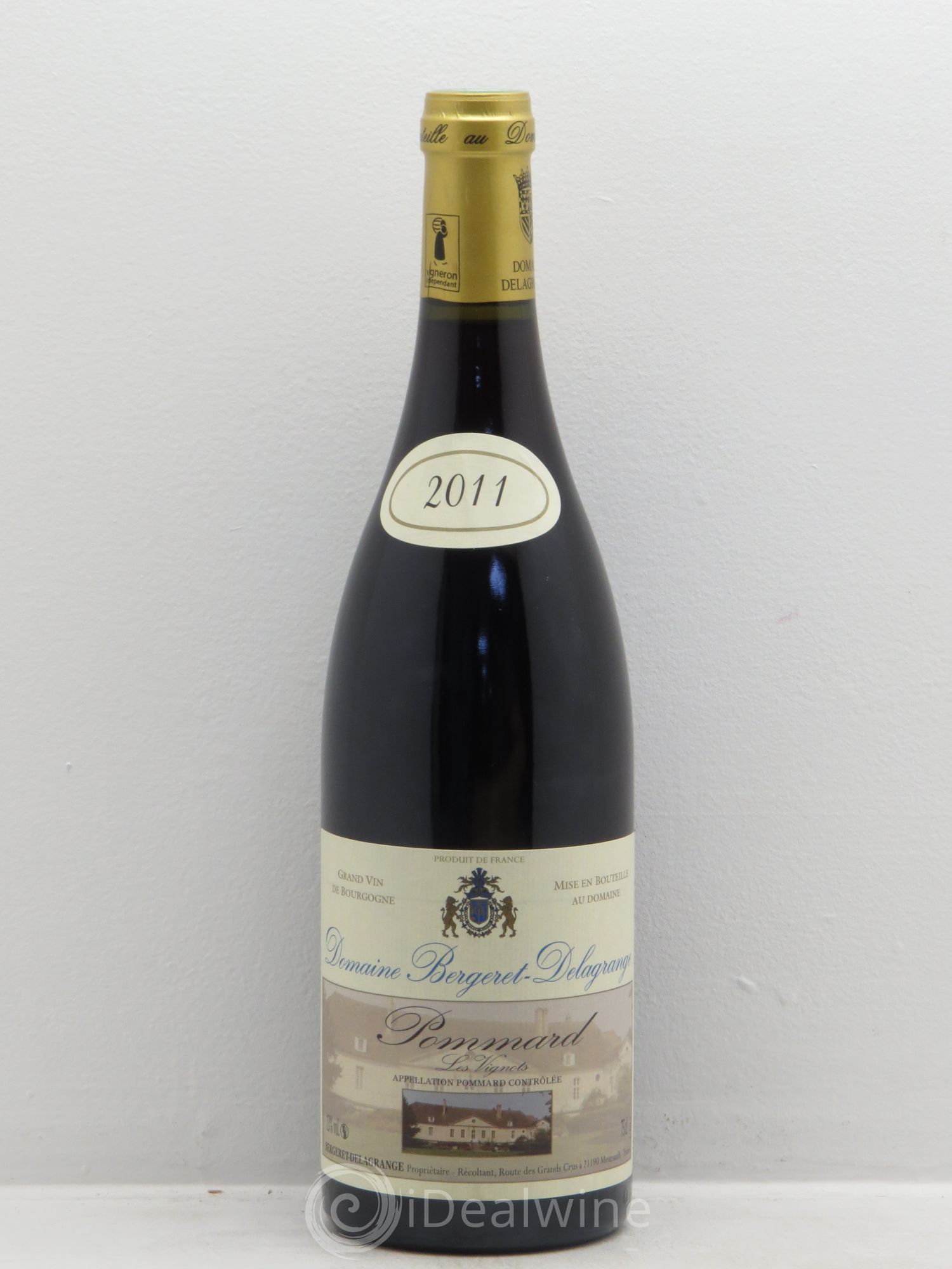 Pommard Les Vignots Bergeret Delagrange (sans prix de réserve) 2011 - Posten von 1 Flasche - 0