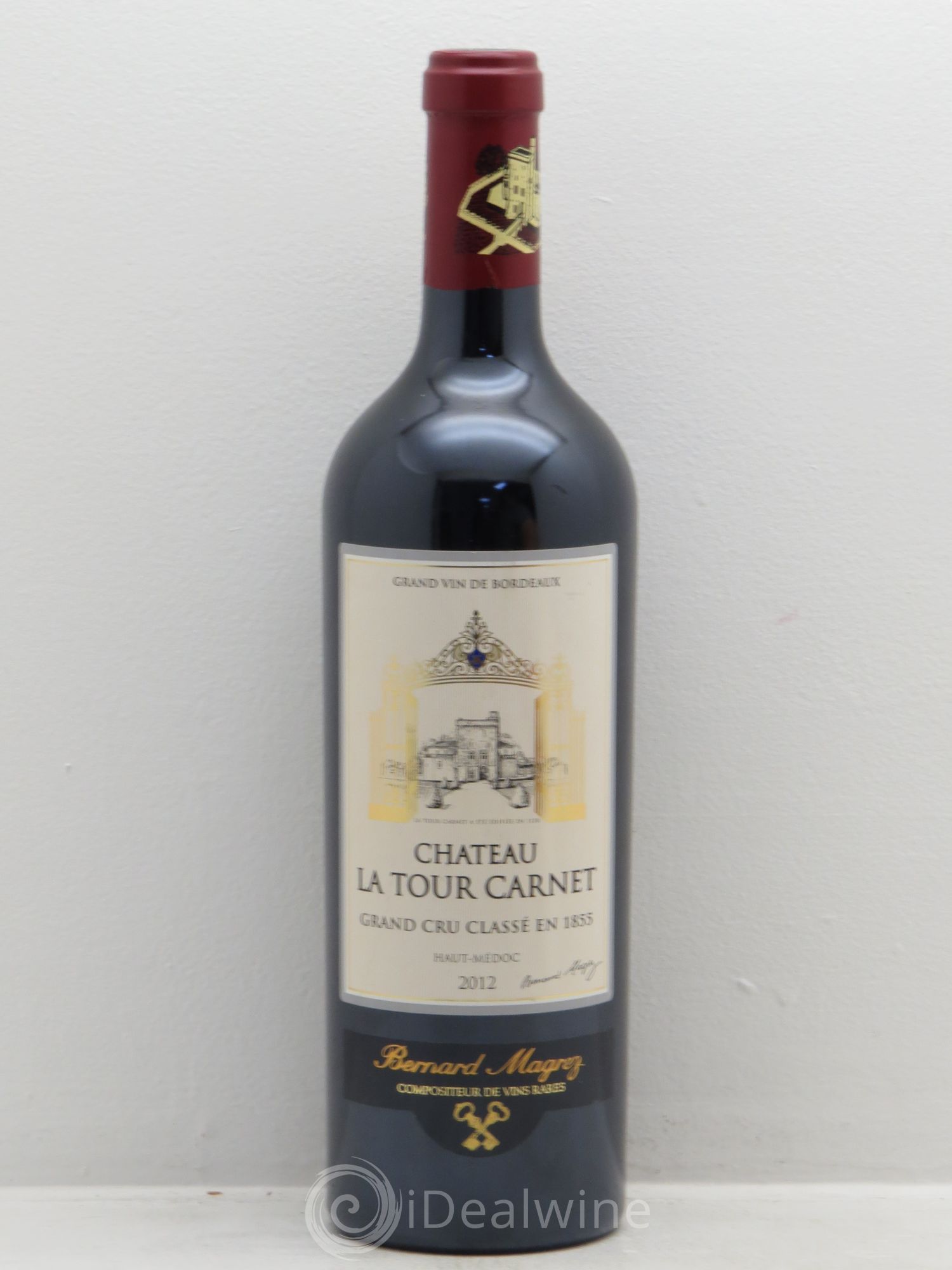Château la Tour Carnet 4ème Grand Cru Classé (sans prix de réserve) 2012 - Lot de 1 bouteille - 0