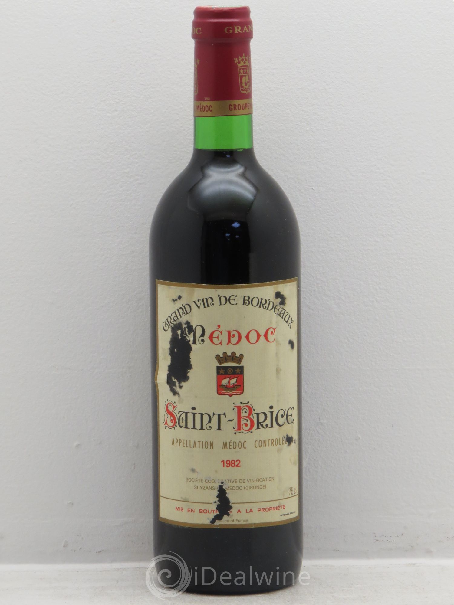 Médoc Château Saint Brice (sans prix de réserve) 1982 - Posten von 1 Flasche - 0