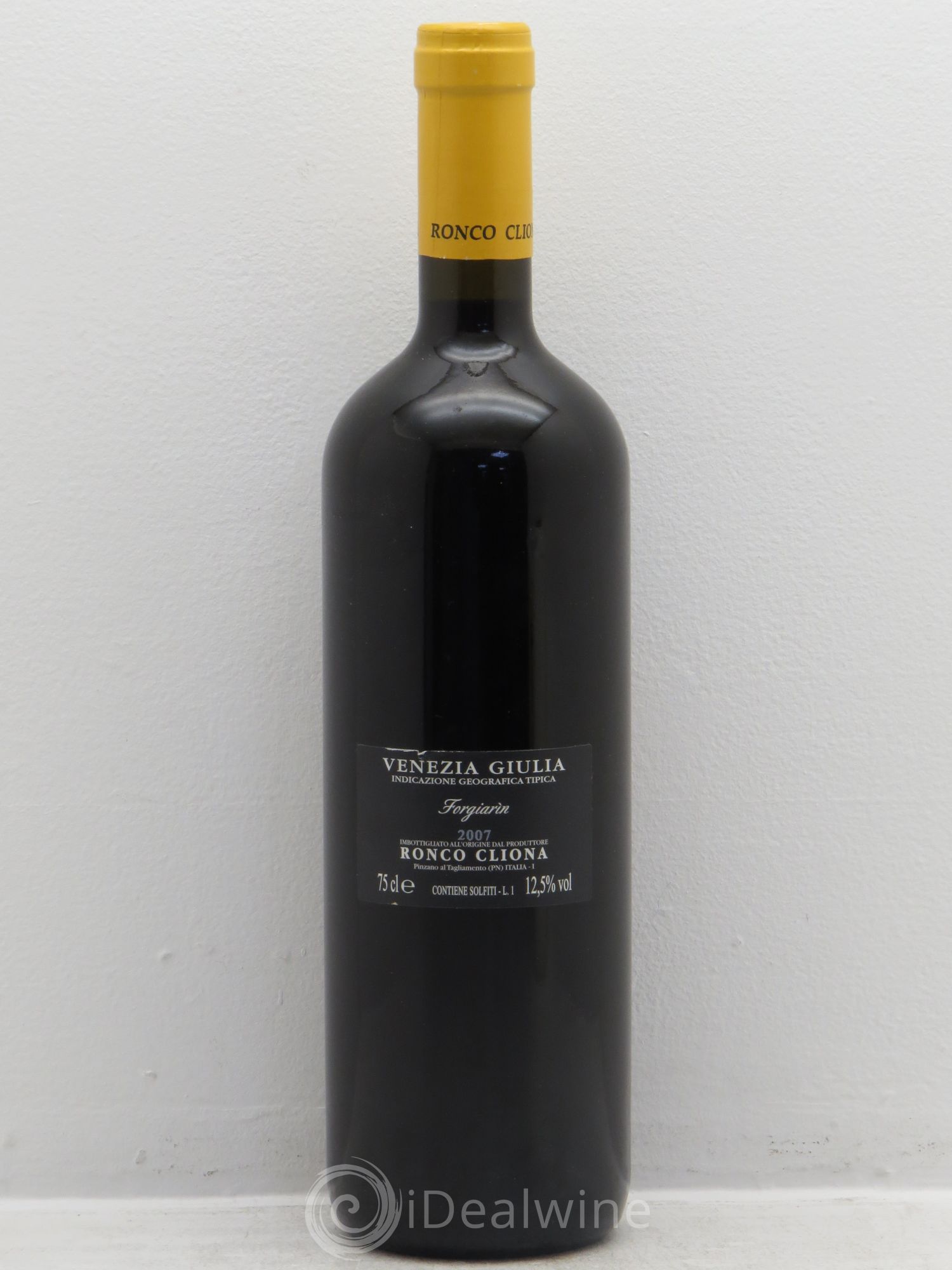 Frioul Forgiarin Ronco Cliona (sans prix de réserve) 2007 - Posten von 1 Flasche - 1