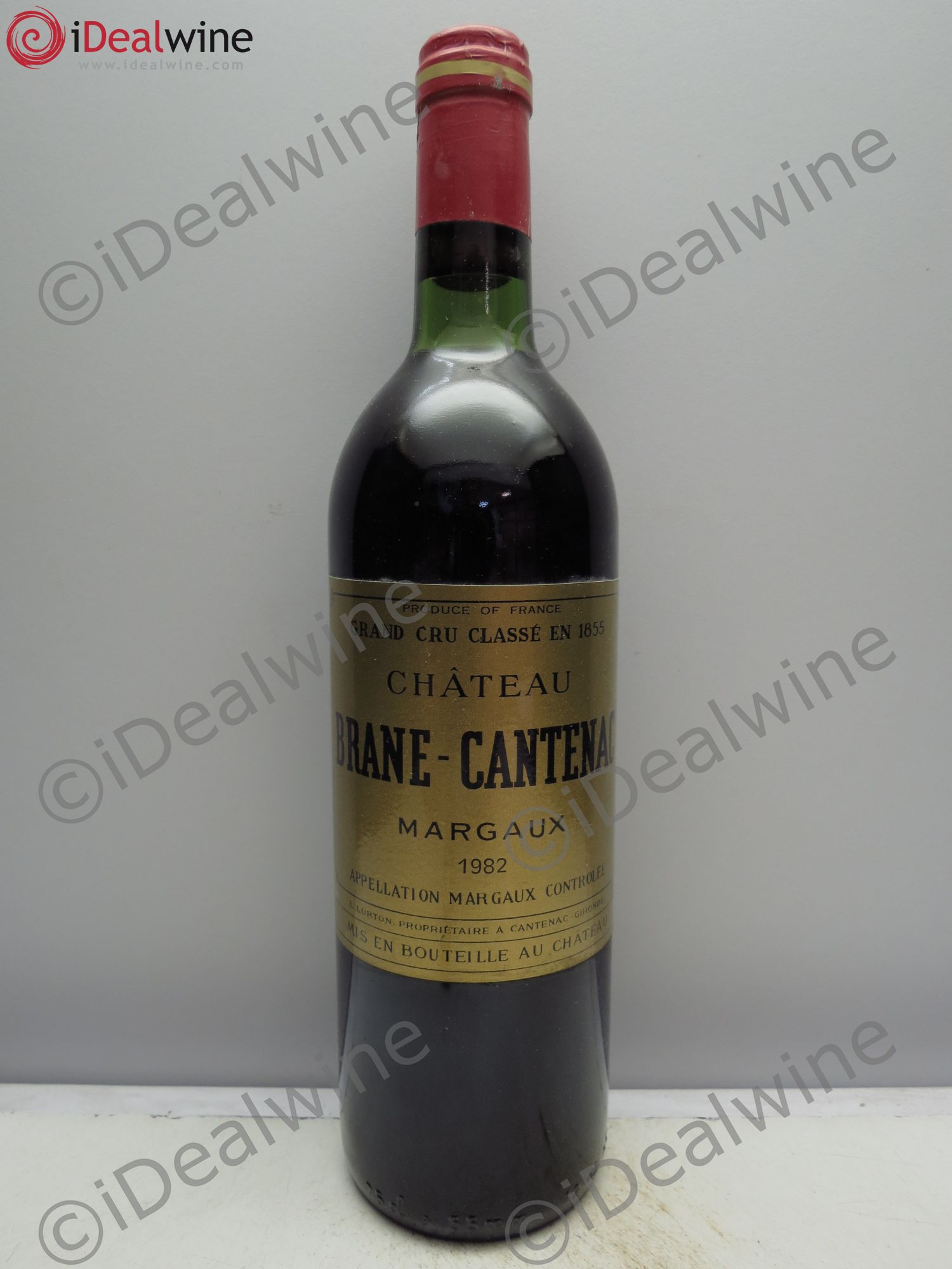 Château Brane Cantenac 2ème Grand Cru Classé 1982 - Lotto di 1 bottiglia - 0